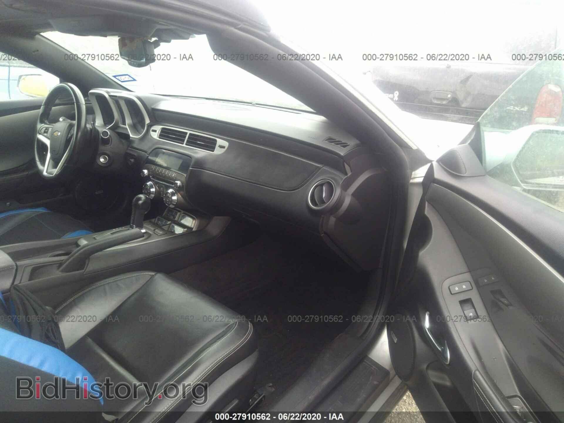 2012 CHEVROLET CAMARO - VIN: 2G1FC3D32C9123647 - Фото 5