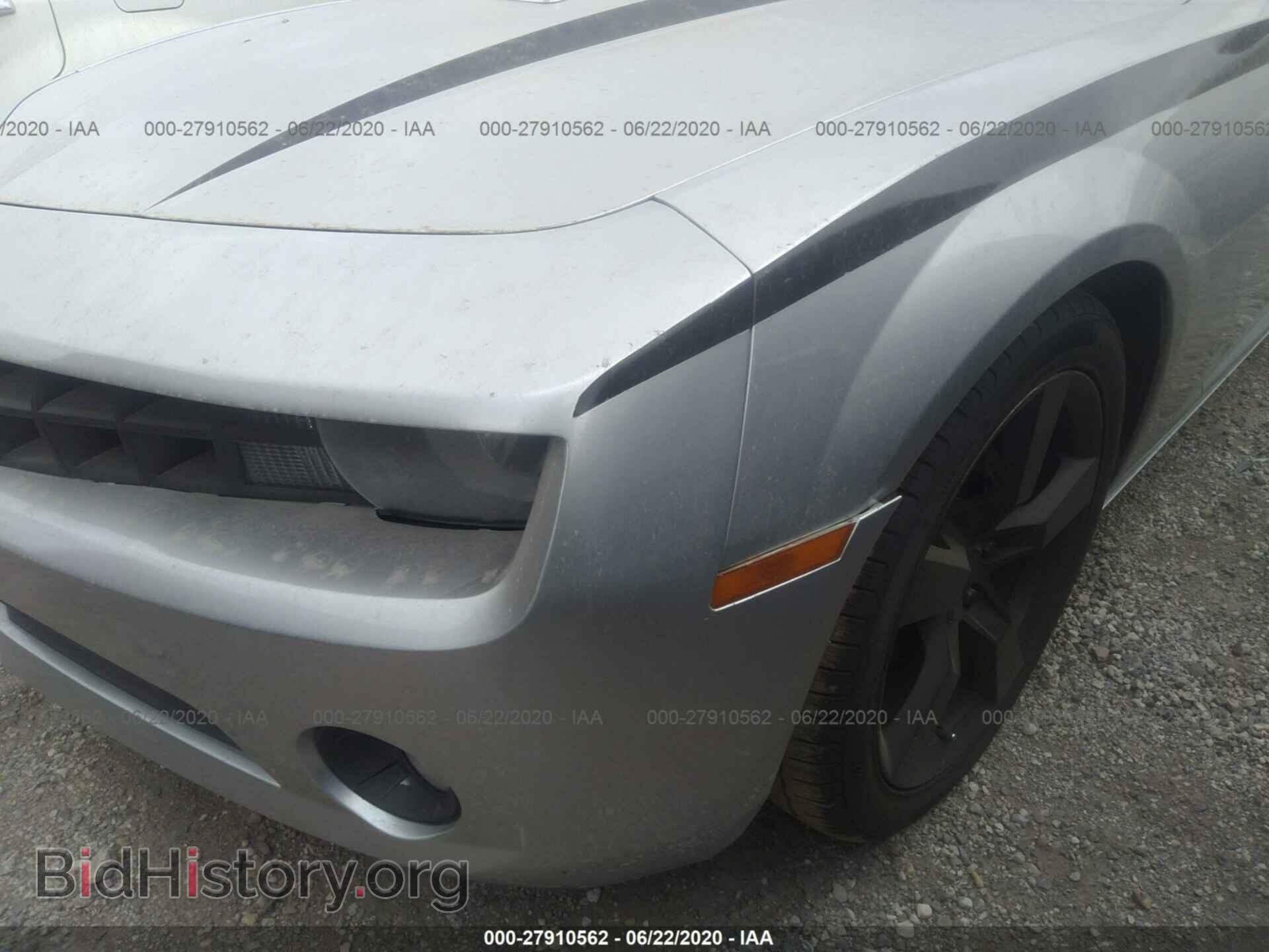 2012 CHEVROLET CAMARO - VIN: 2G1FC3D32C9123647 - Фото 6