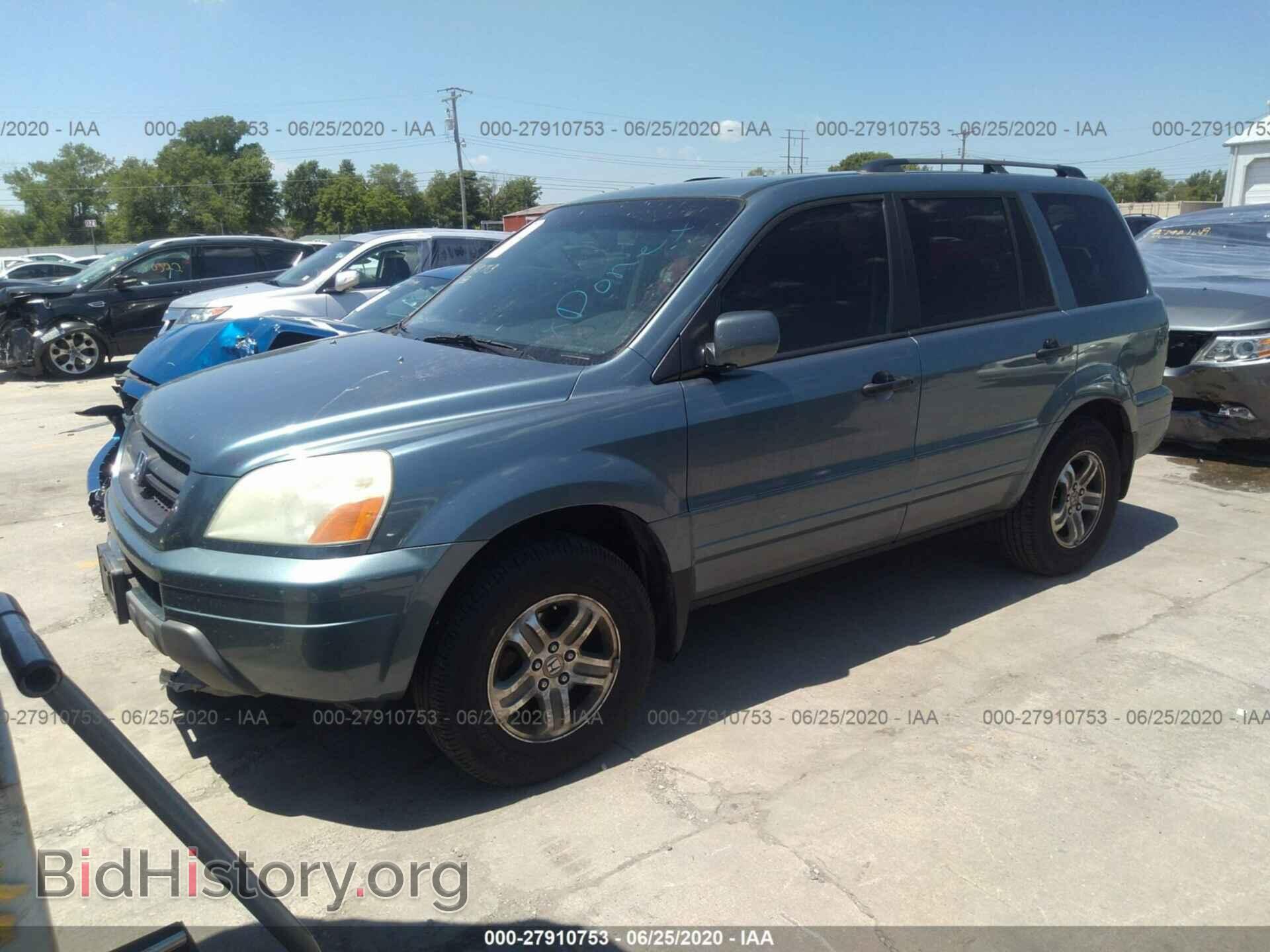 2005 HONDA PILOT - VIN: 5FNYF18625B053680 - Фото 2