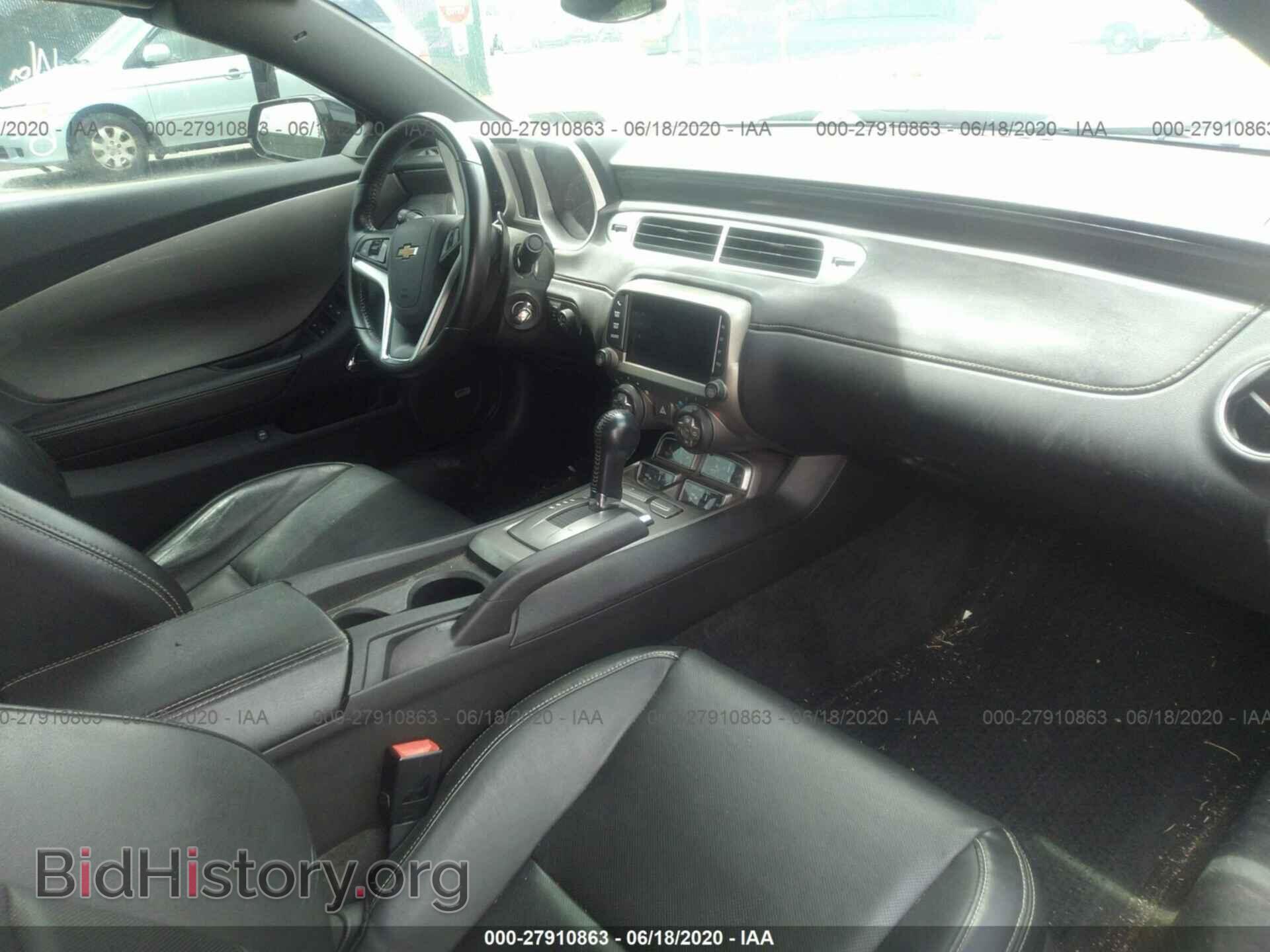 2014 CHEVROLET CAMARO - VIN: 2G1FC3D37E9213993 - Фото 5