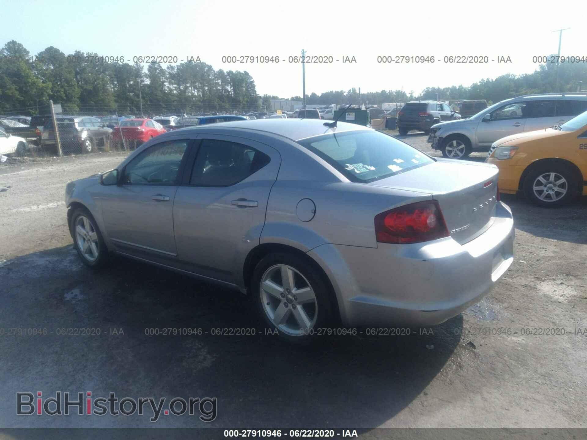 2013 DODGE AVENGER - VIN: 1C3CDZCB9DN663325 - Фото 3