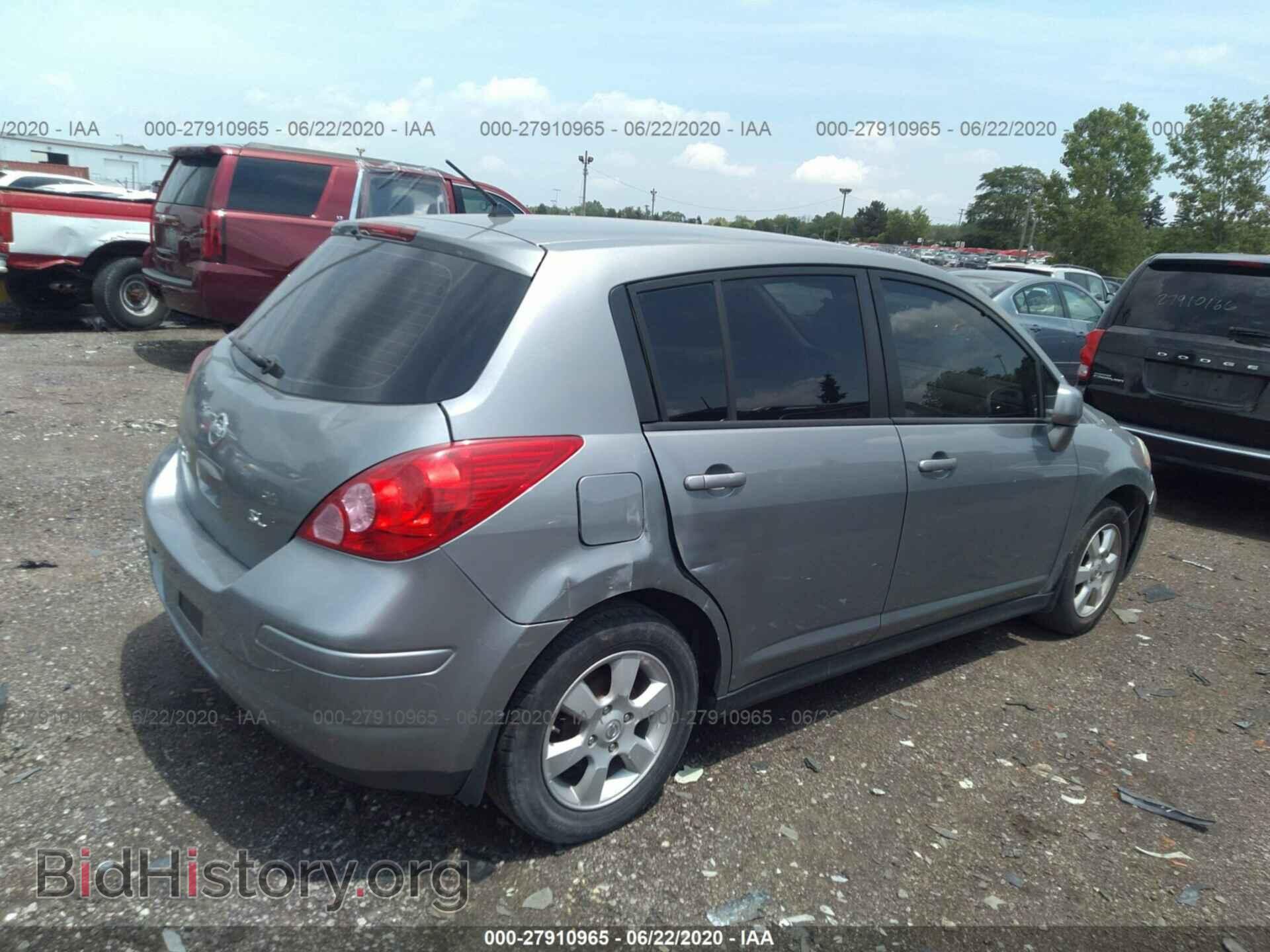 2007 NISSAN VERSA - VIN: 3N1BC13E27L421988 - Фото 4