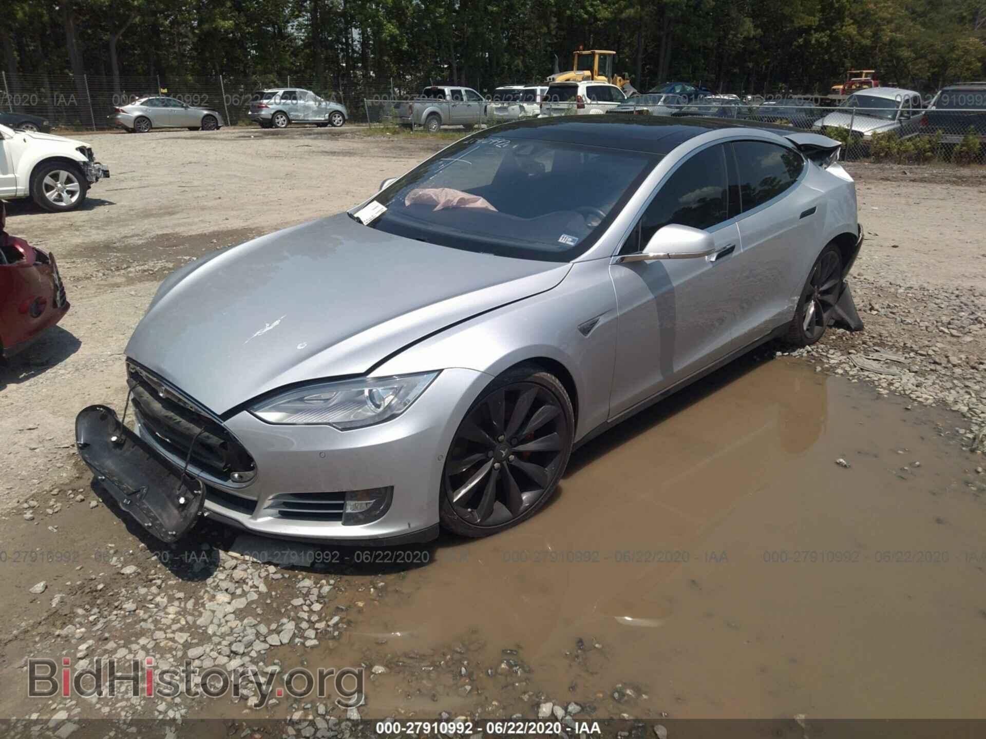 2015 TESLA MODEL S - VIN: 5YJSA4H4XFF084861 - Фото 2