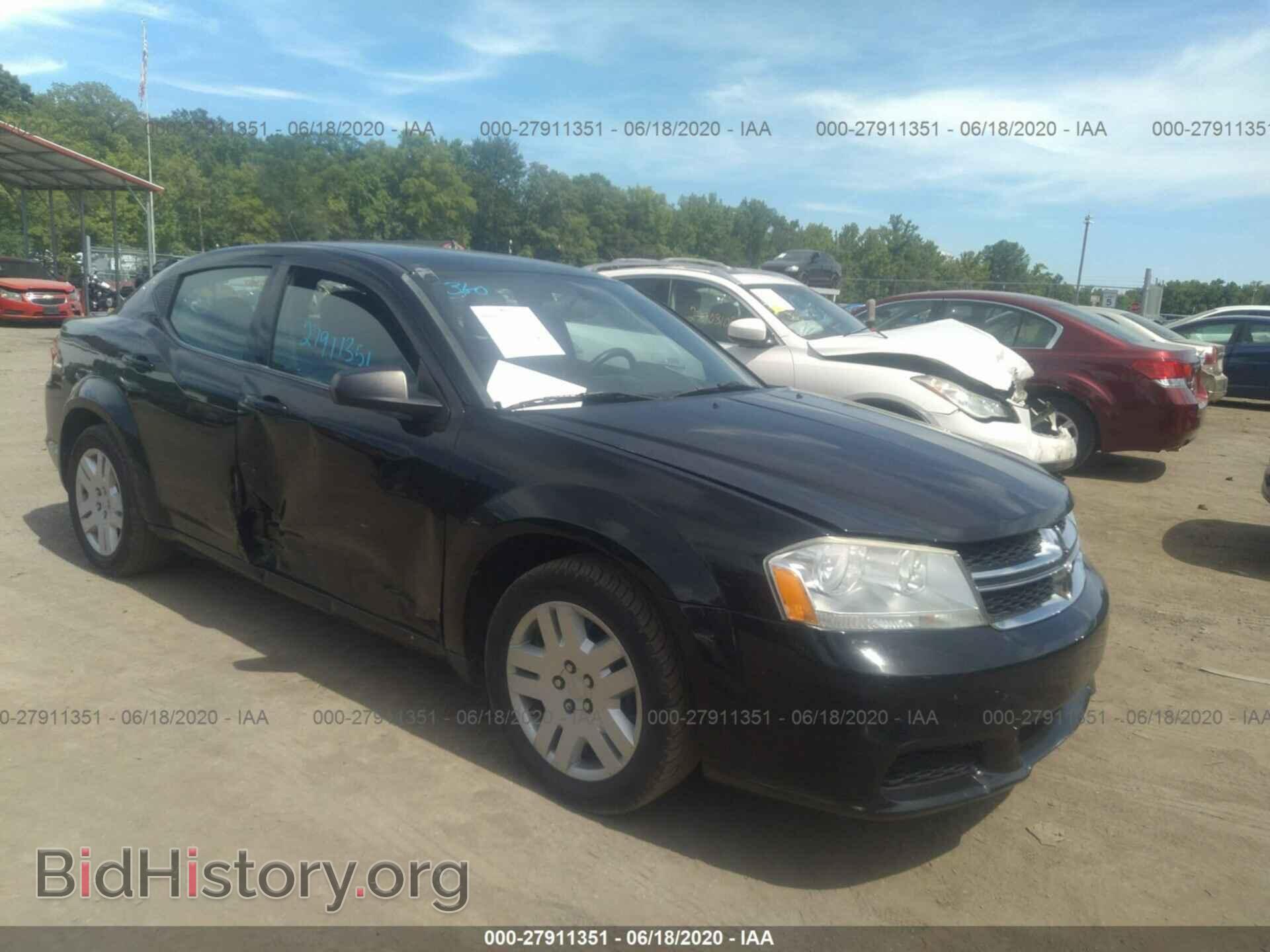 Photo 1C3CDZAB5CN114836 - DODGE AVENGER 2012