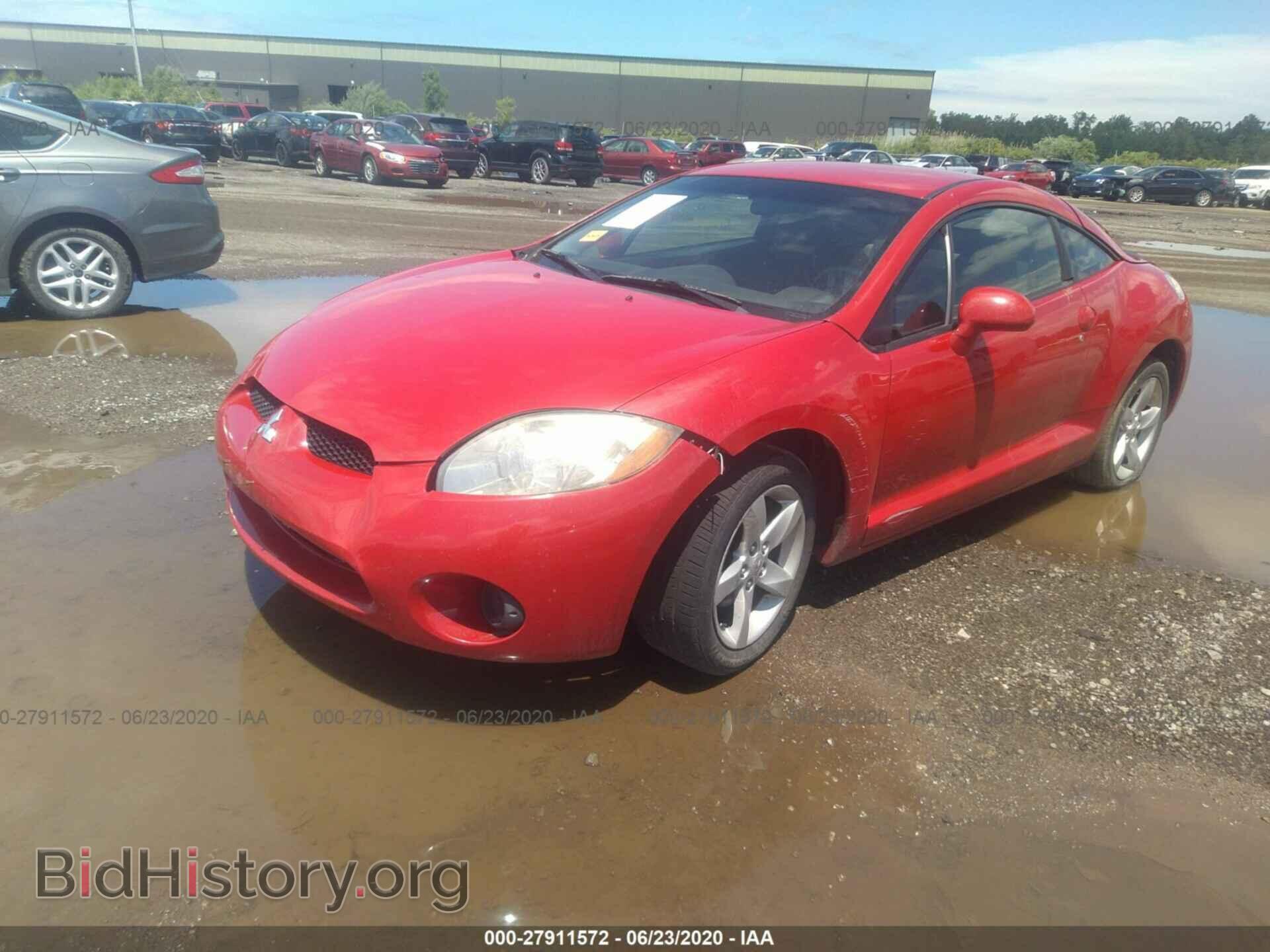 2007 MITSUBISHI ECLIPSE - VIN: 4A3AK24F47E002353 - Photo 2
