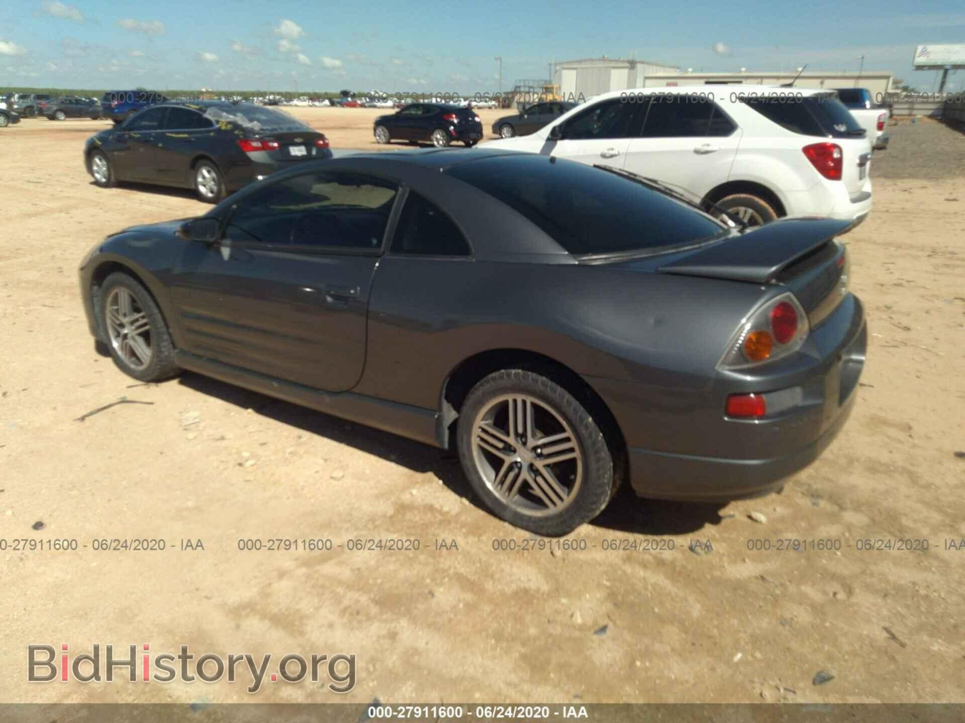 2003 MITSUBISHI ECLIPSE - VIN: 4A3AC74H63E173580 - Фото 3