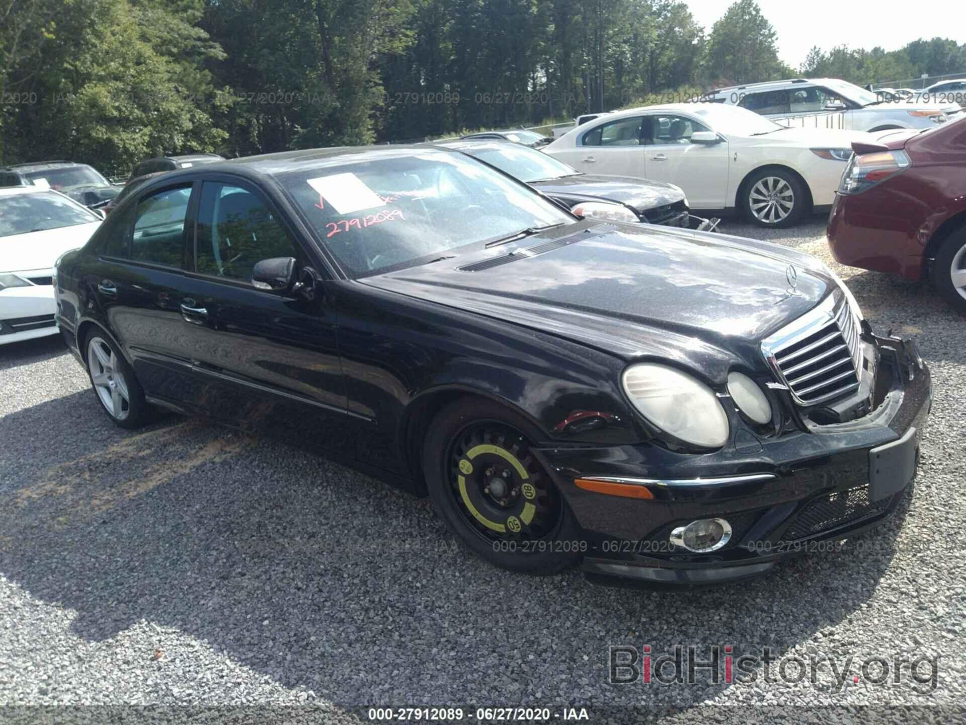 Photo WDBUF56X89B412359 - MERCEDES-BENZ E-CLASS 2009