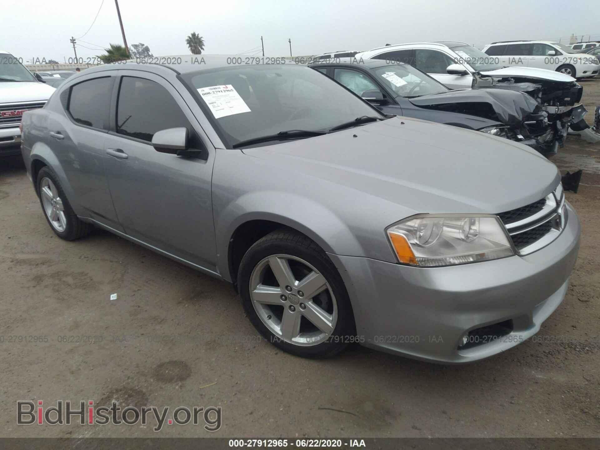 Фотография 1C3CDZCB5DN662706 - DODGE AVENGER 2013