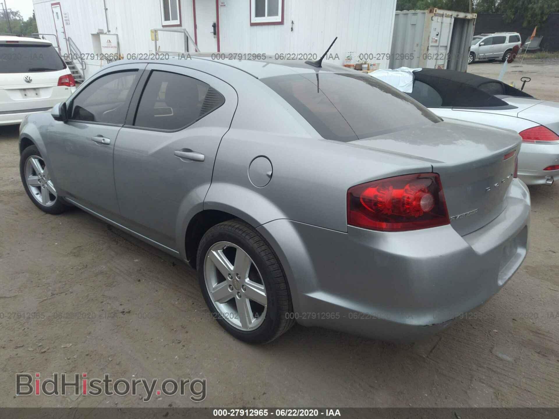 2013 DODGE AVENGER - VIN: 1C3CDZCB5DN662706 - Фото 3