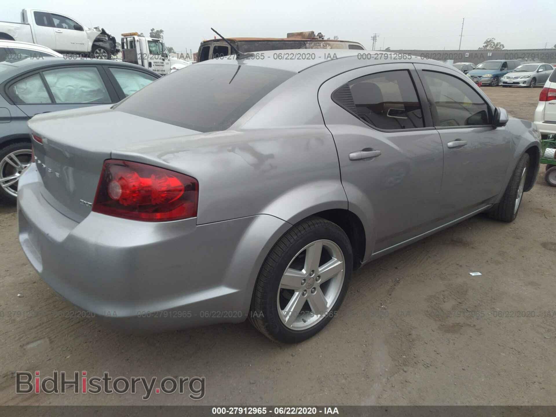 2013 DODGE AVENGER - VIN: 1C3CDZCB5DN662706 - Фото 4