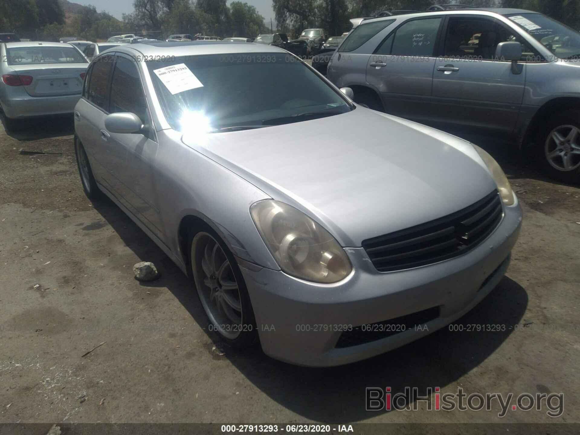 Photo JNKCV51E96M501782 - INFINITI G35 SEDAN 2006