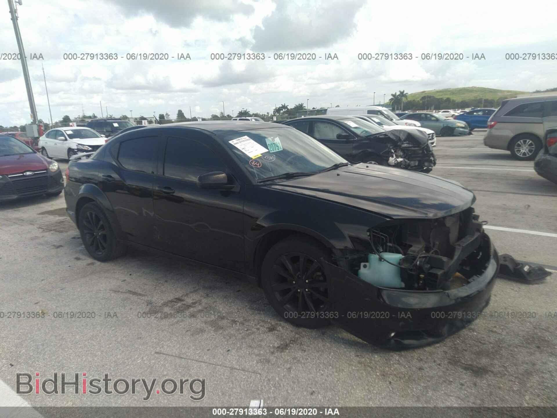 Фотография 1C3CDZCB4EN152140 - DODGE AVENGER 2014