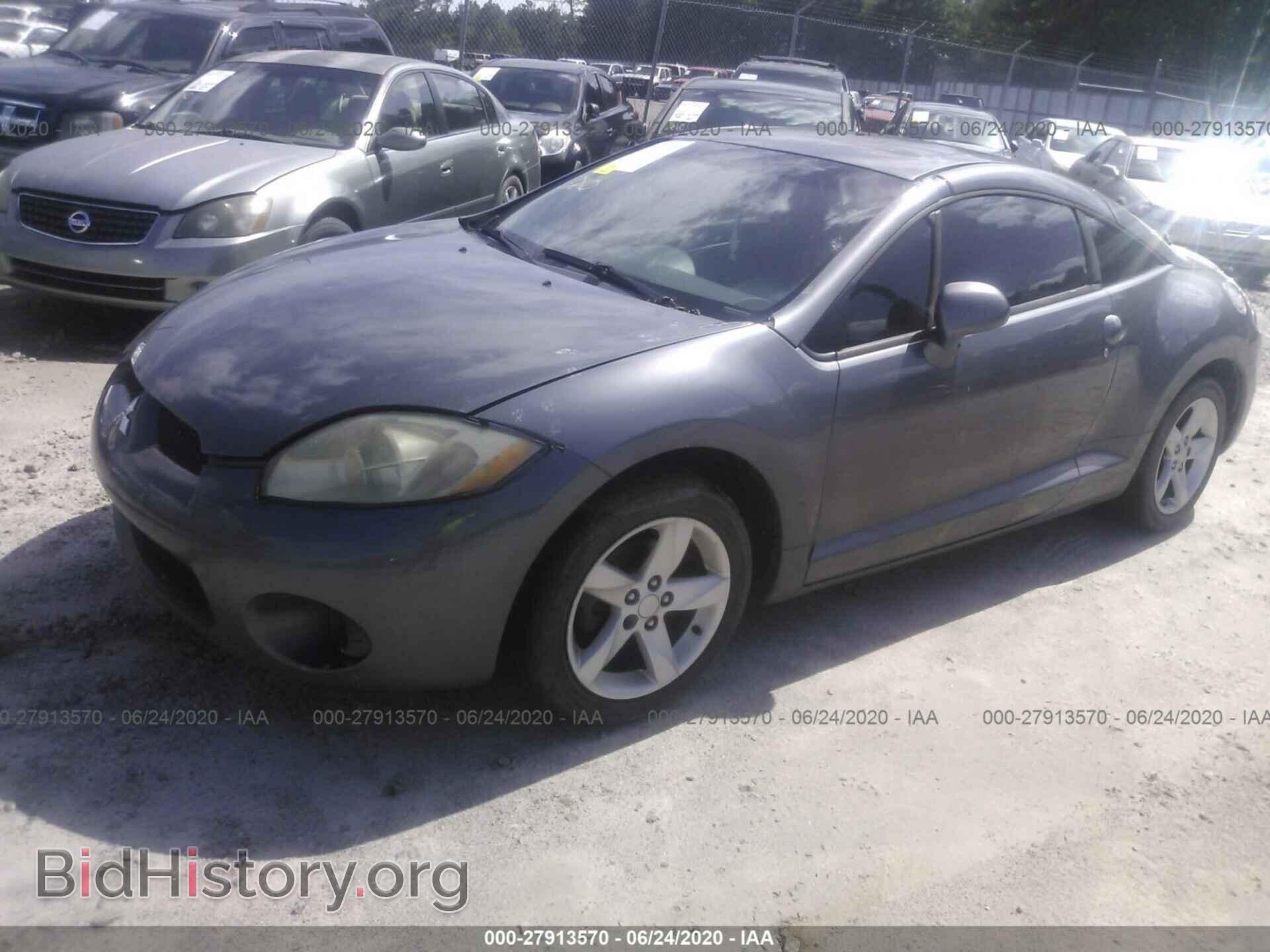 2006 MITSUBISHI ECLIPSE - VIN: 4A3AK24F26E054322 - Фото 2