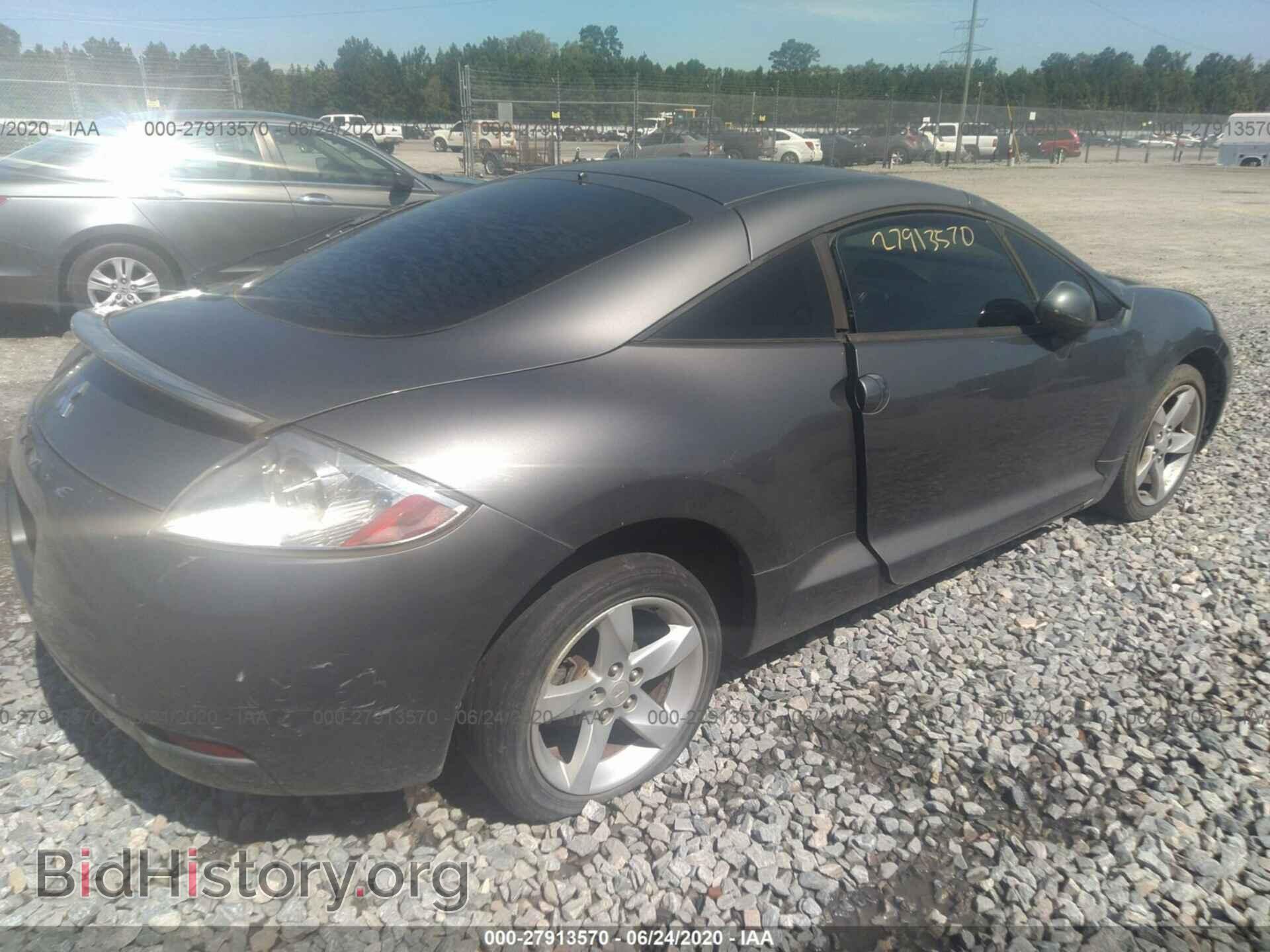 2006 MITSUBISHI ECLIPSE - VIN: 4A3AK24F26E054322 - Фото 4