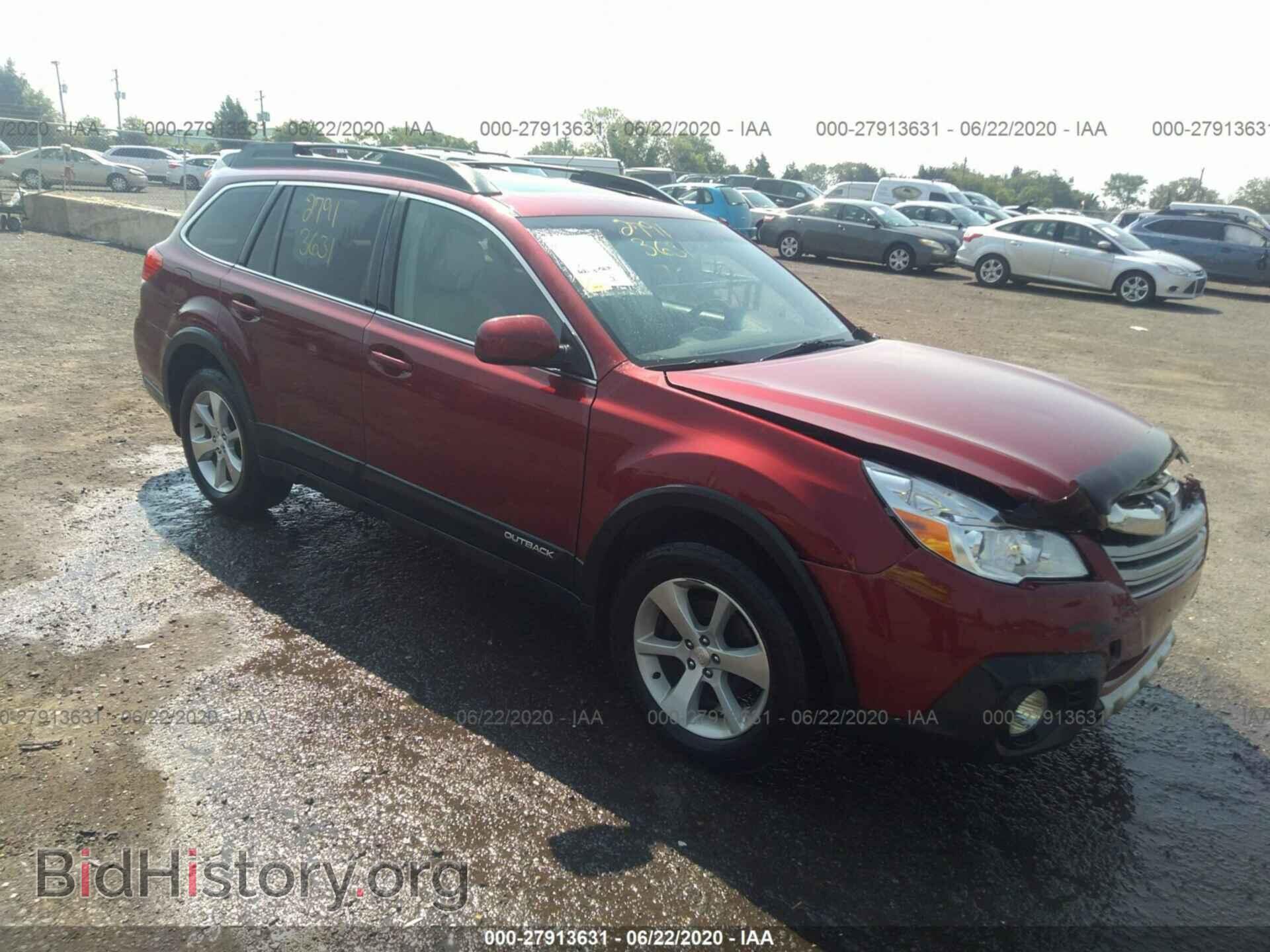 Фотография 4S4BRBLC2E3213310 - SUBARU OUTBACK 2014