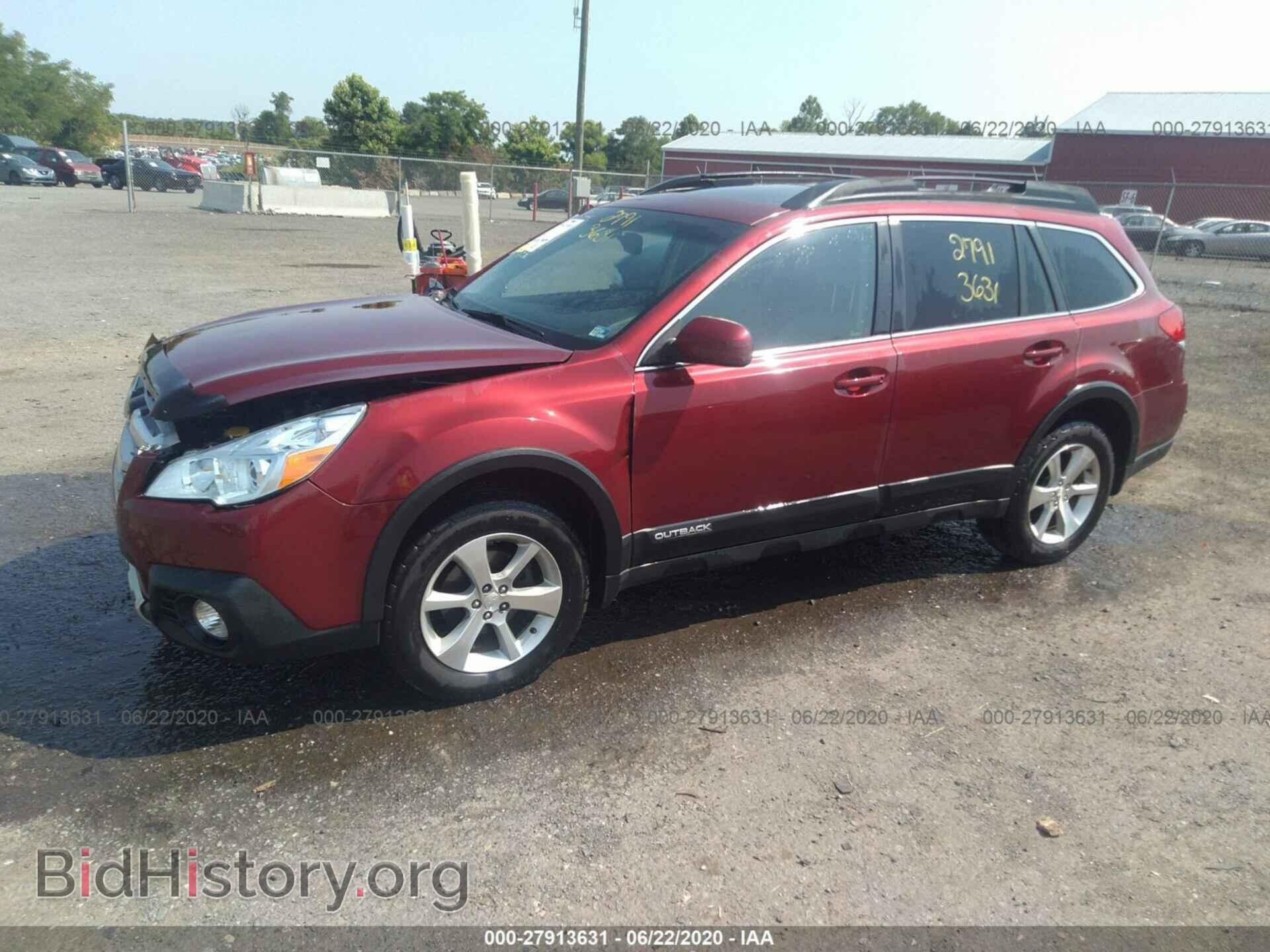 2014 SUBARU OUTBACK - VIN: 4S4BRBLC2E3213310 - Фото 2