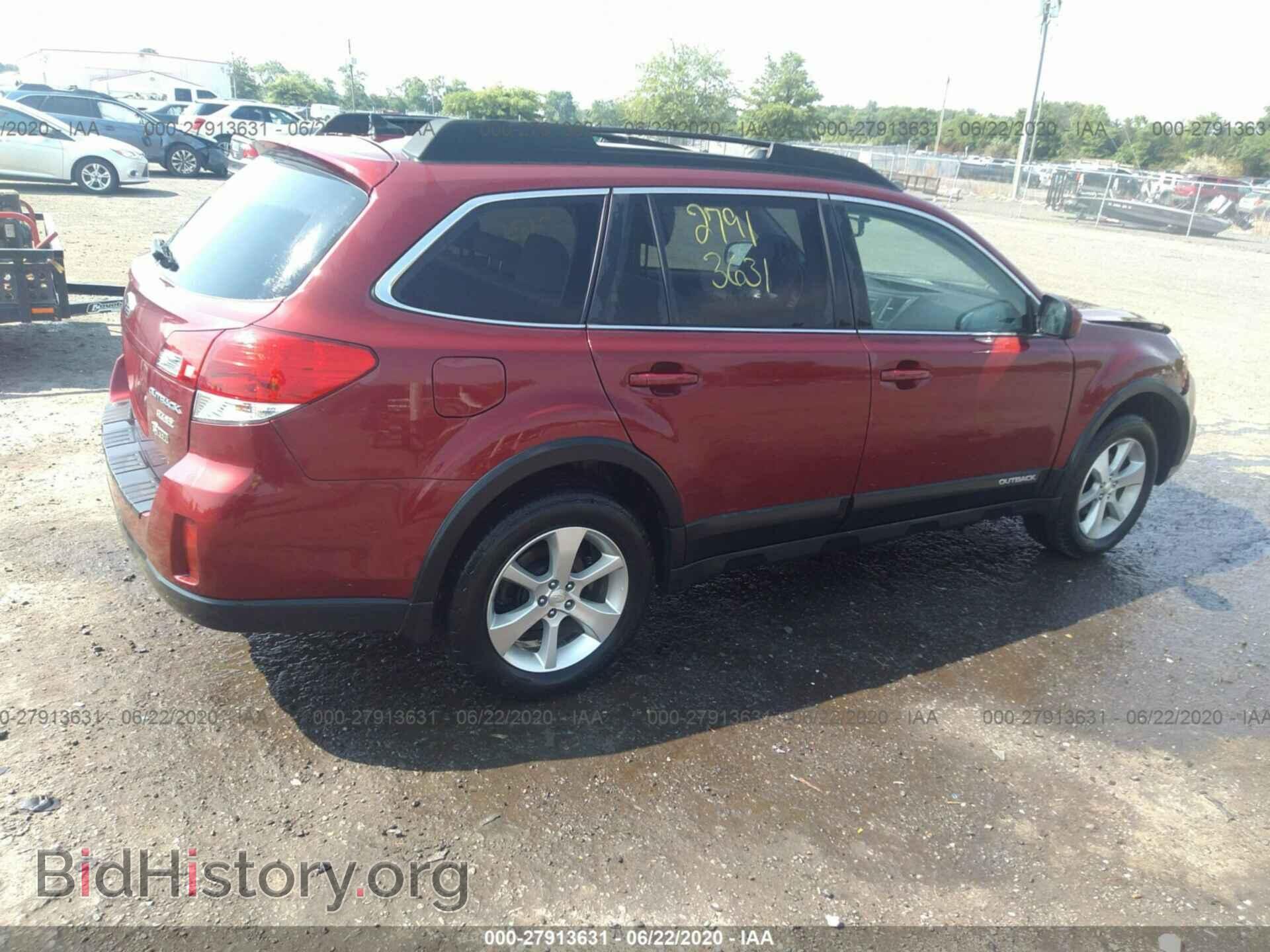 2014 SUBARU OUTBACK - VIN: 4S4BRBLC2E3213310 - Фото 4