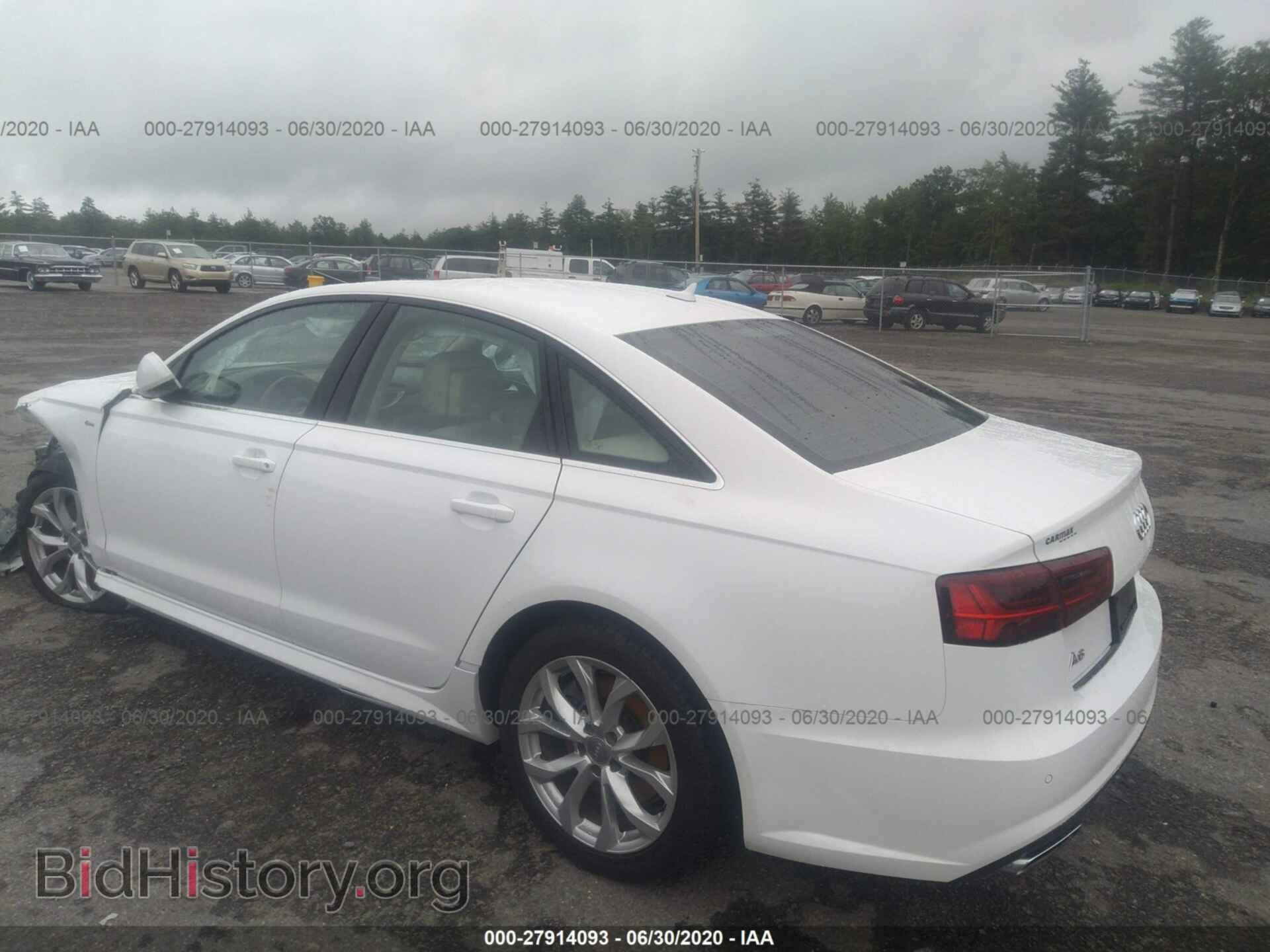 2017 AUDI A6 - VIN: WAUC8AFC0HN045707 - Фото 3