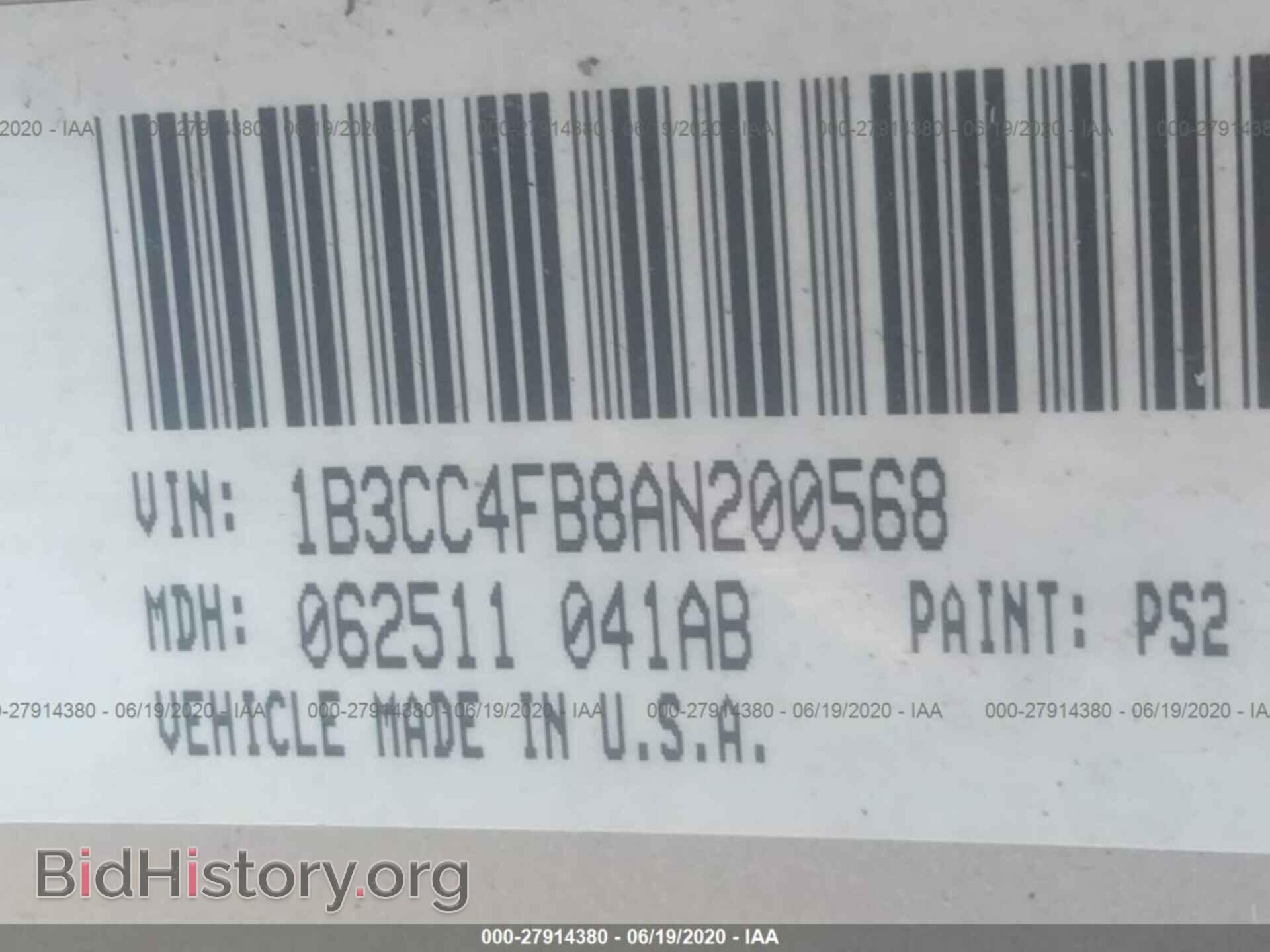 2010 DODGE AVENGER - VIN: 1B3CC4FB8AN200568 - Photo 9