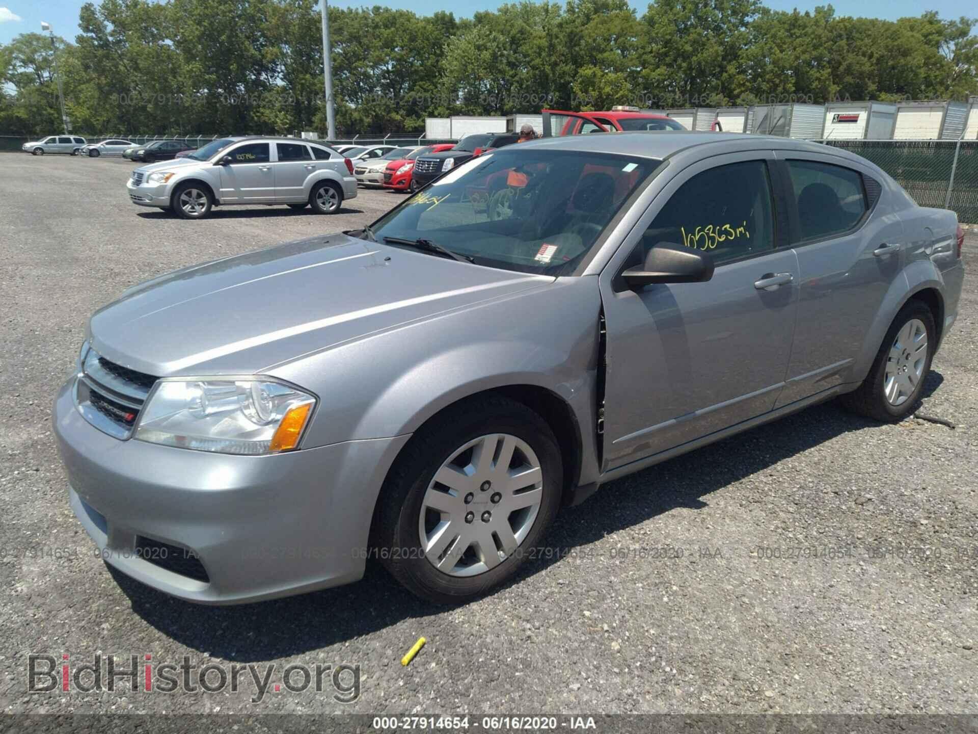2013 DODGE AVENGER - VIN: 1C3CDZAB2DN567538 - Фото 2