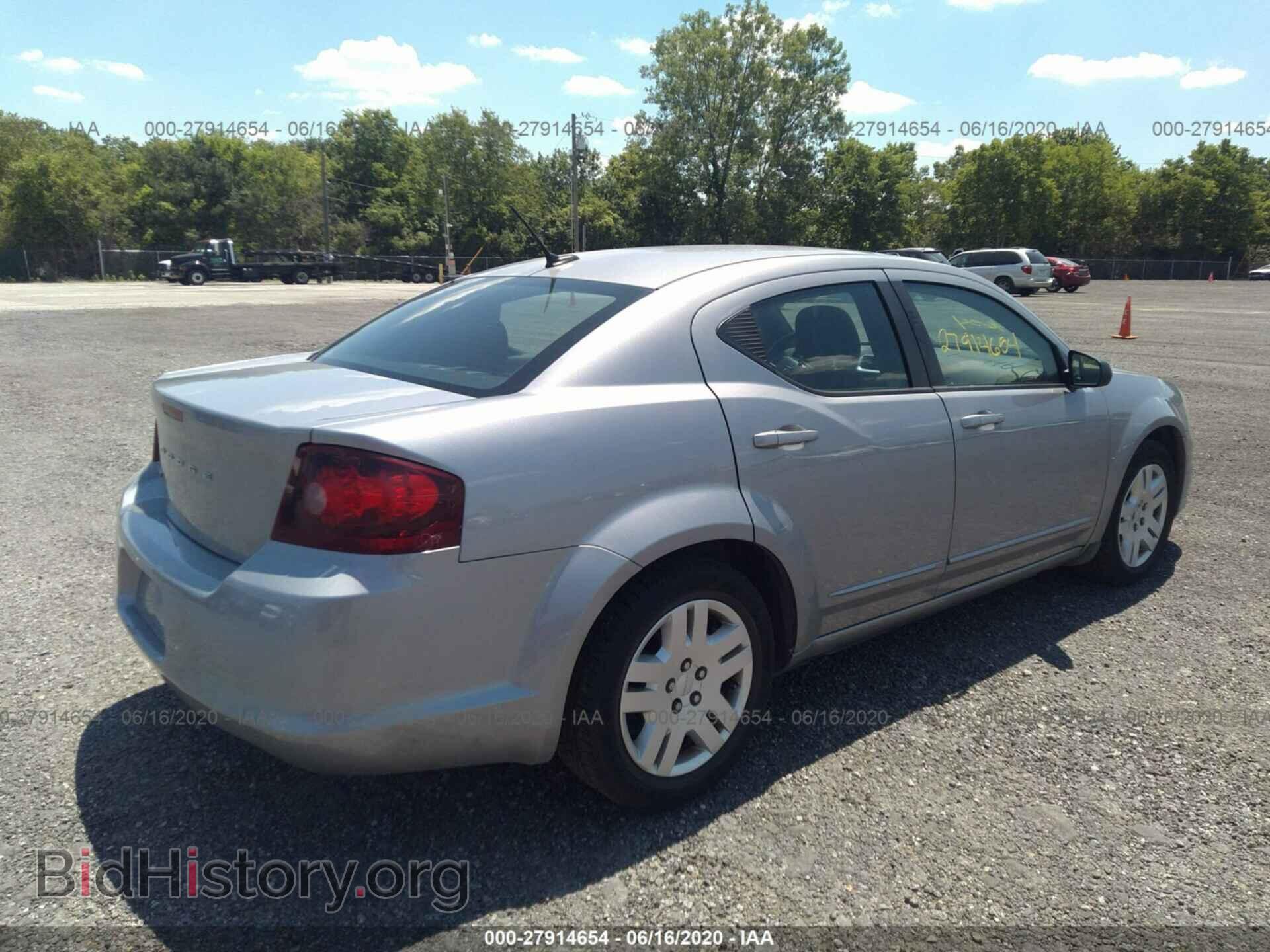 2013 DODGE AVENGER - VIN: 1C3CDZAB2DN567538 - Фото 4