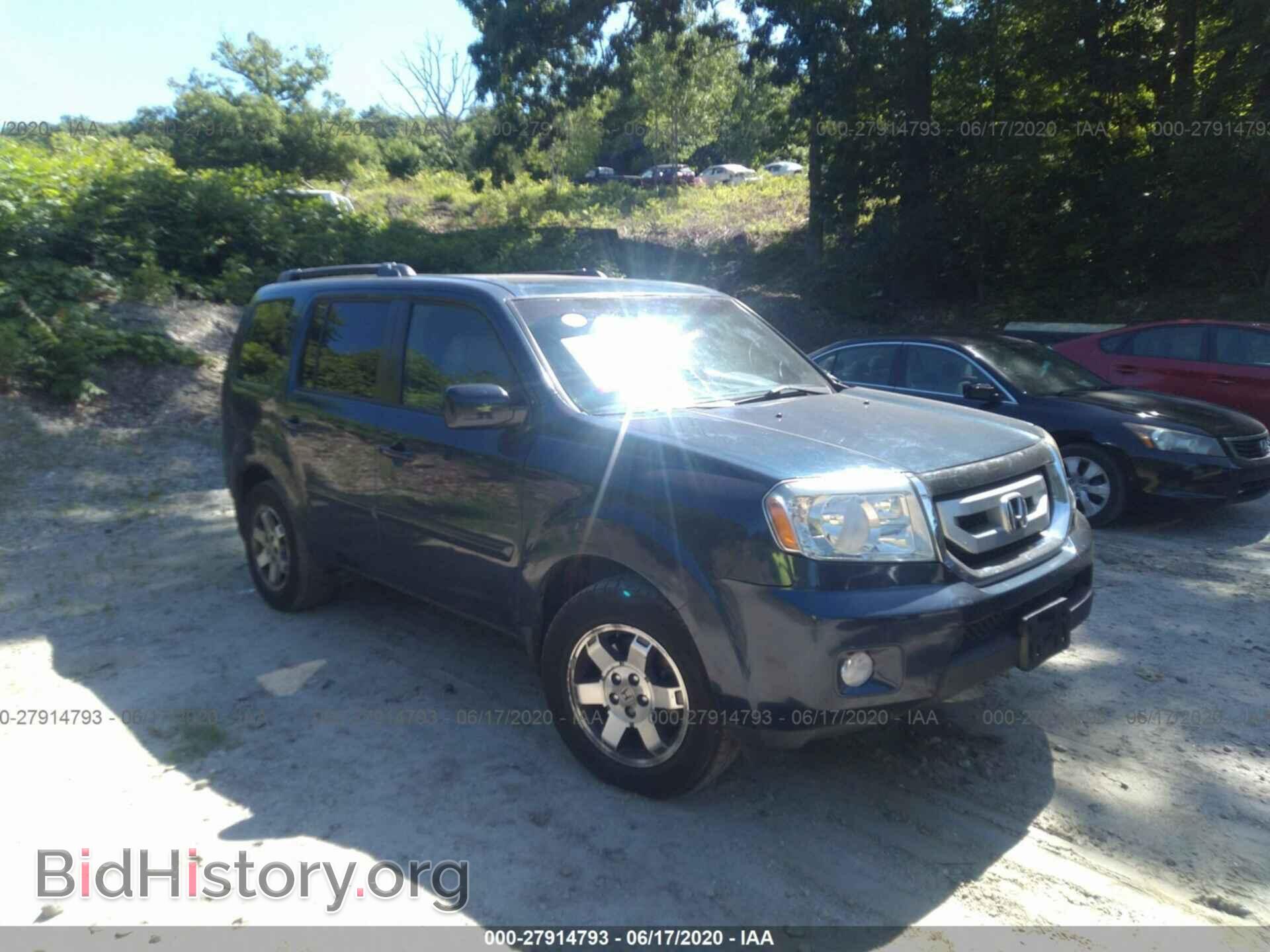Photo 5FNYF486X9B040943 - HONDA PILOT 2009