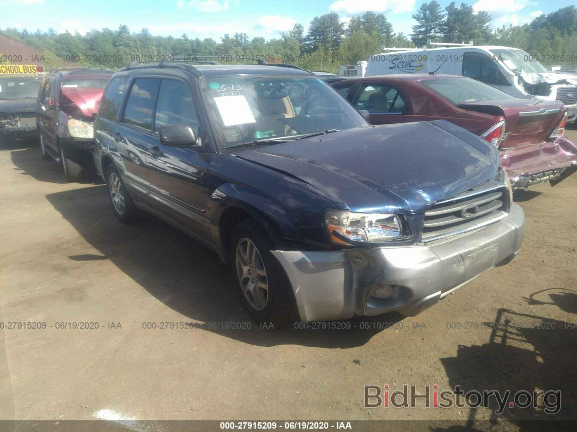 Photo JF1SG67675H702350 - SUBARU FORESTER 2005