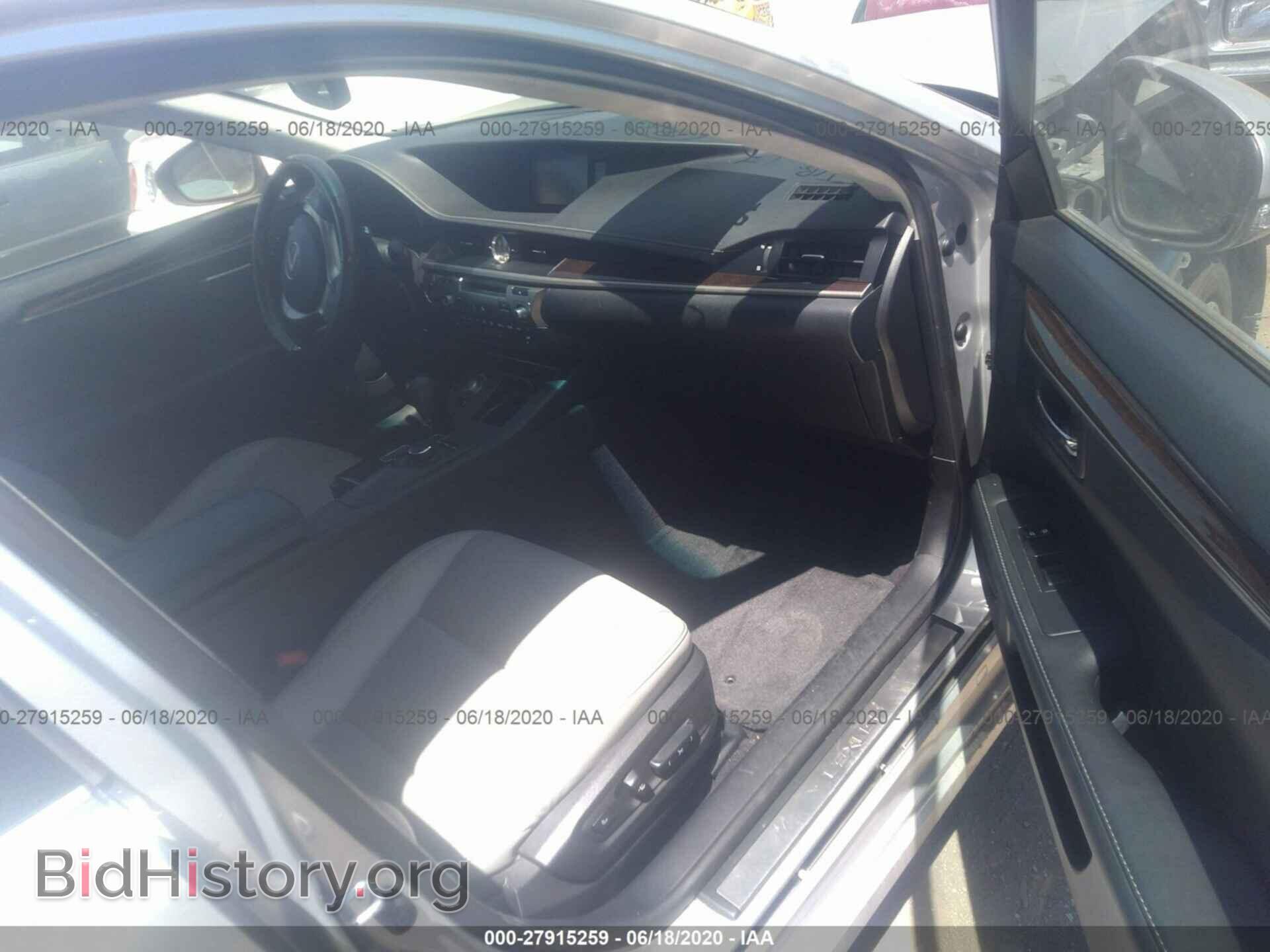 2014 LEXUS ES 350 - VIN: JTHBK1GG2E2103099 - Фото 5