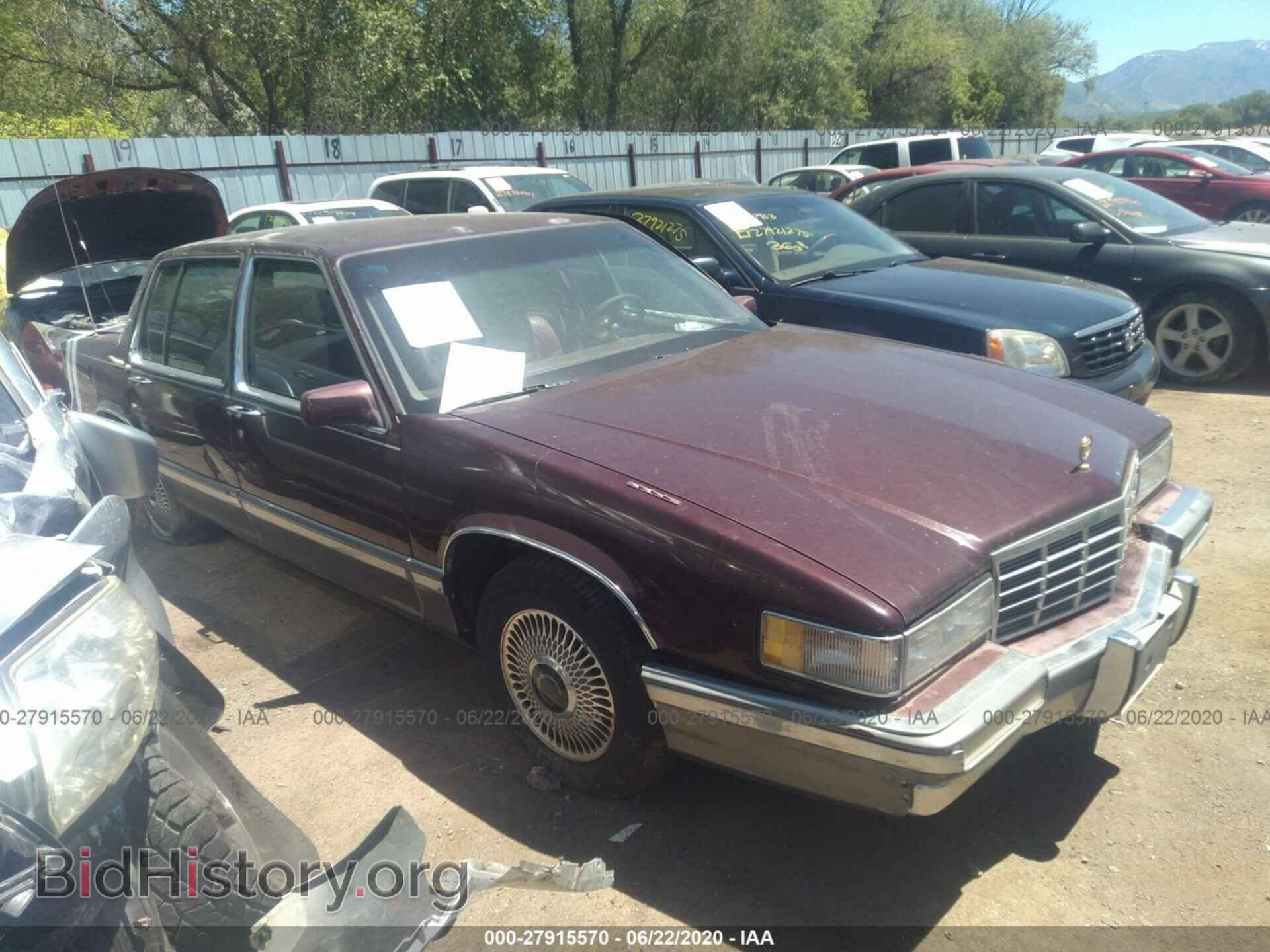 Photo 1G6CD53B2N4223865 - CADILLAC DEVILLE 1992