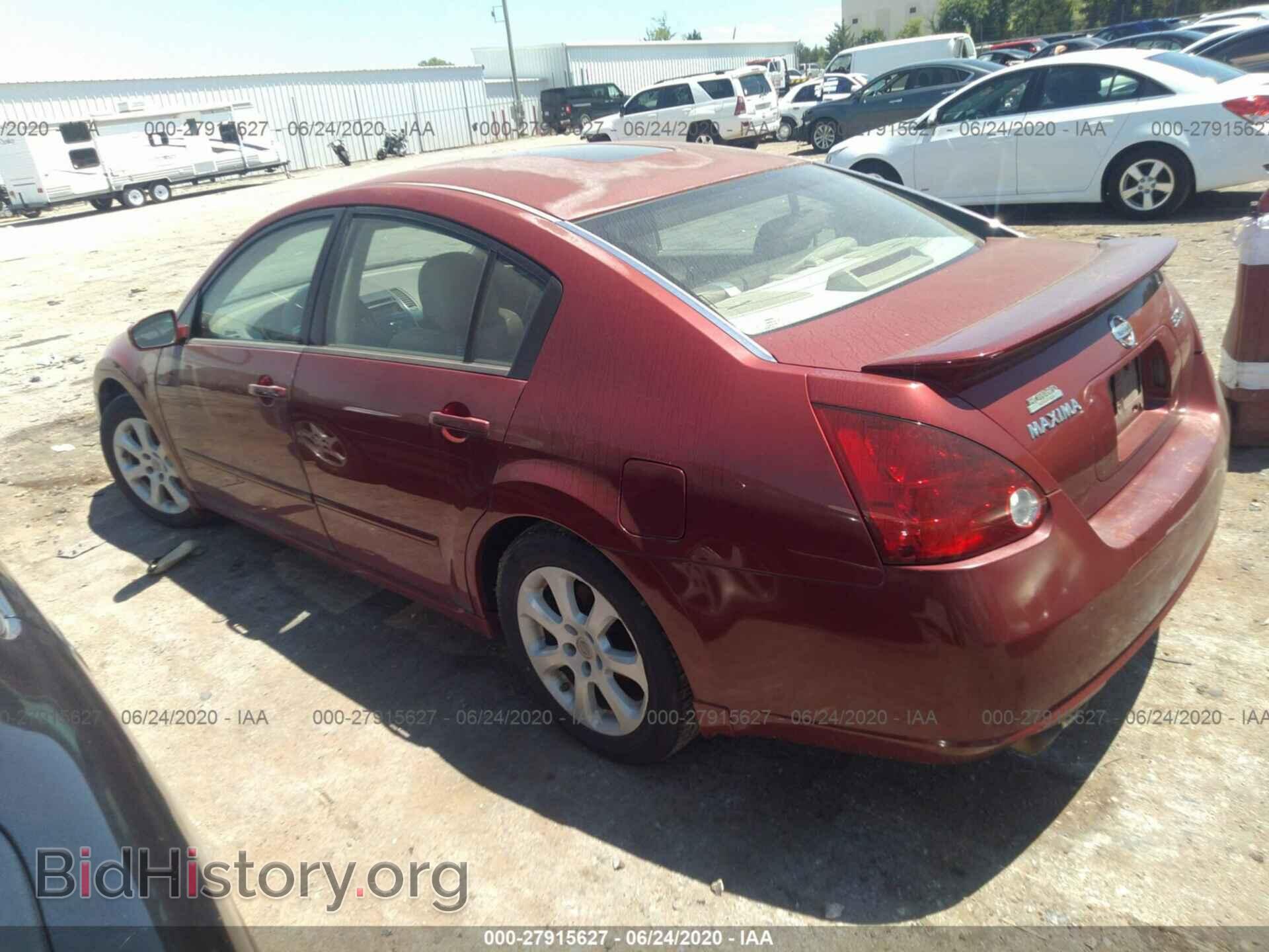 2007 NISSAN MAXIMA - VIN: 1N4BA41E07C838714 - Фото 3