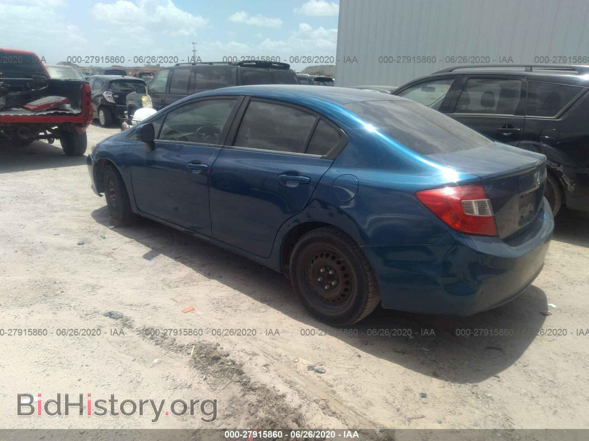 2012 HONDA CIVIC SDN - VIN: 2HGFB2F56CH550064 - Фото 3