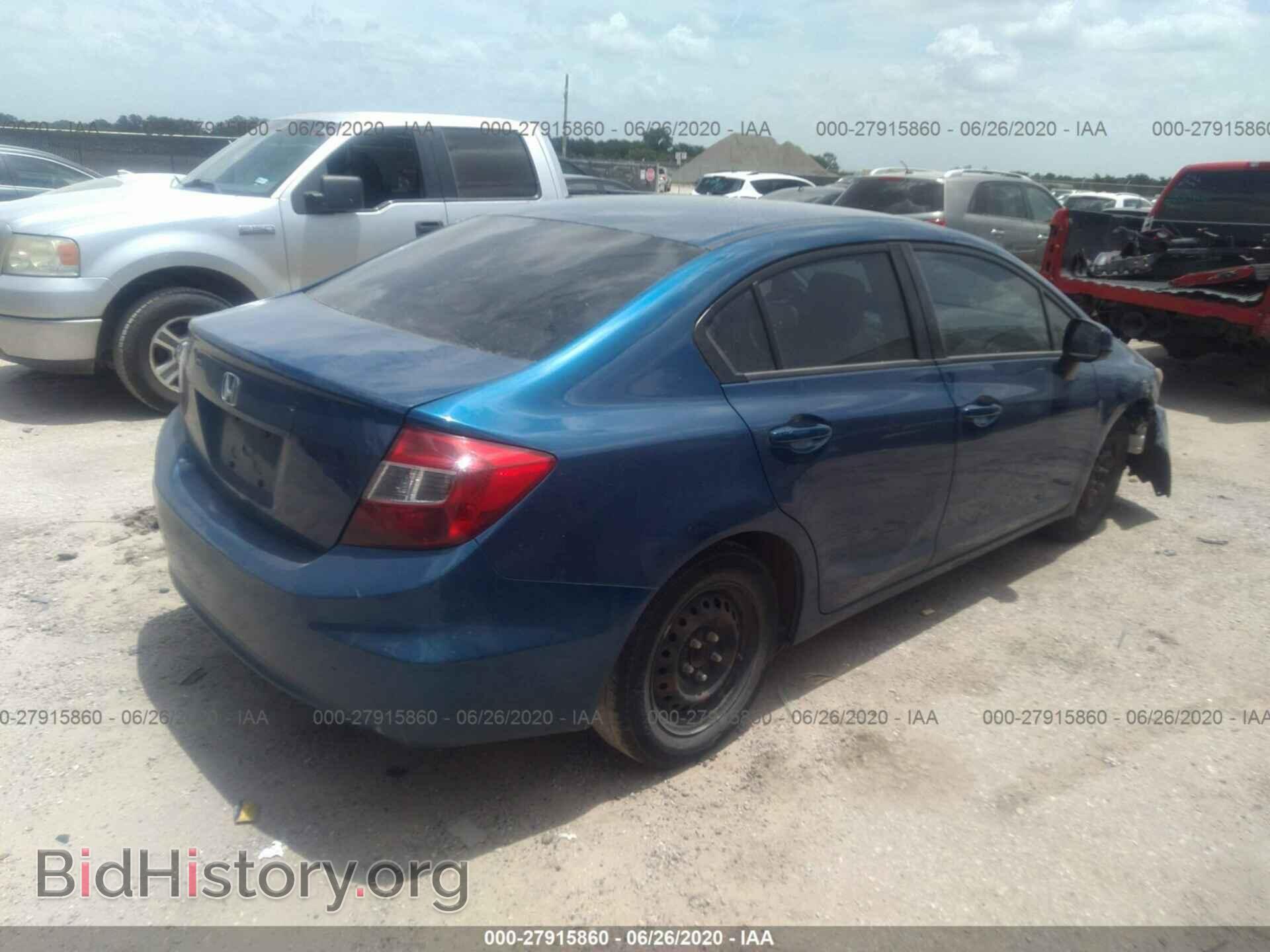 2012 HONDA CIVIC SDN - VIN: 2HGFB2F56CH550064 - Фото 4