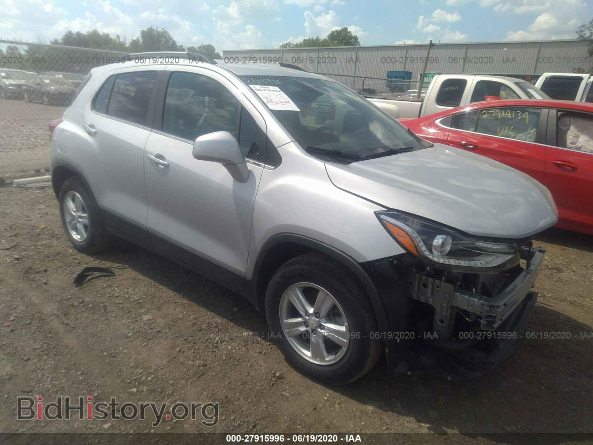 Фотография 3GNCJLSB3KL186107 - CHEVROLET TRAX 2019