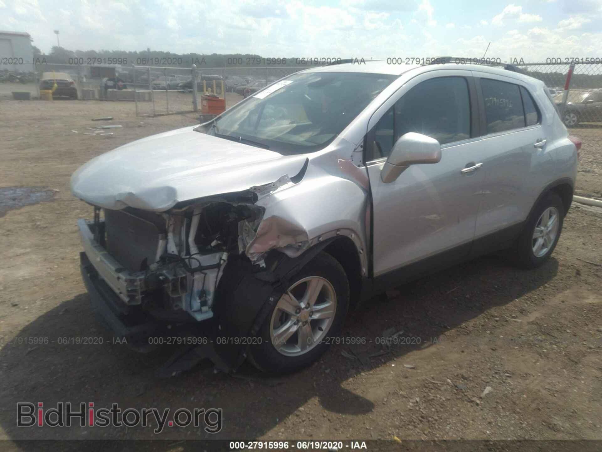 2019 CHEVROLET TRAX - VIN: 3GNCJLSB3KL186107 - Photo 2