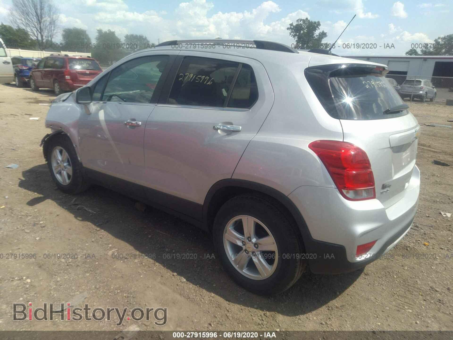 2019 CHEVROLET TRAX - VIN: 3GNCJLSB3KL186107 - Photo 3