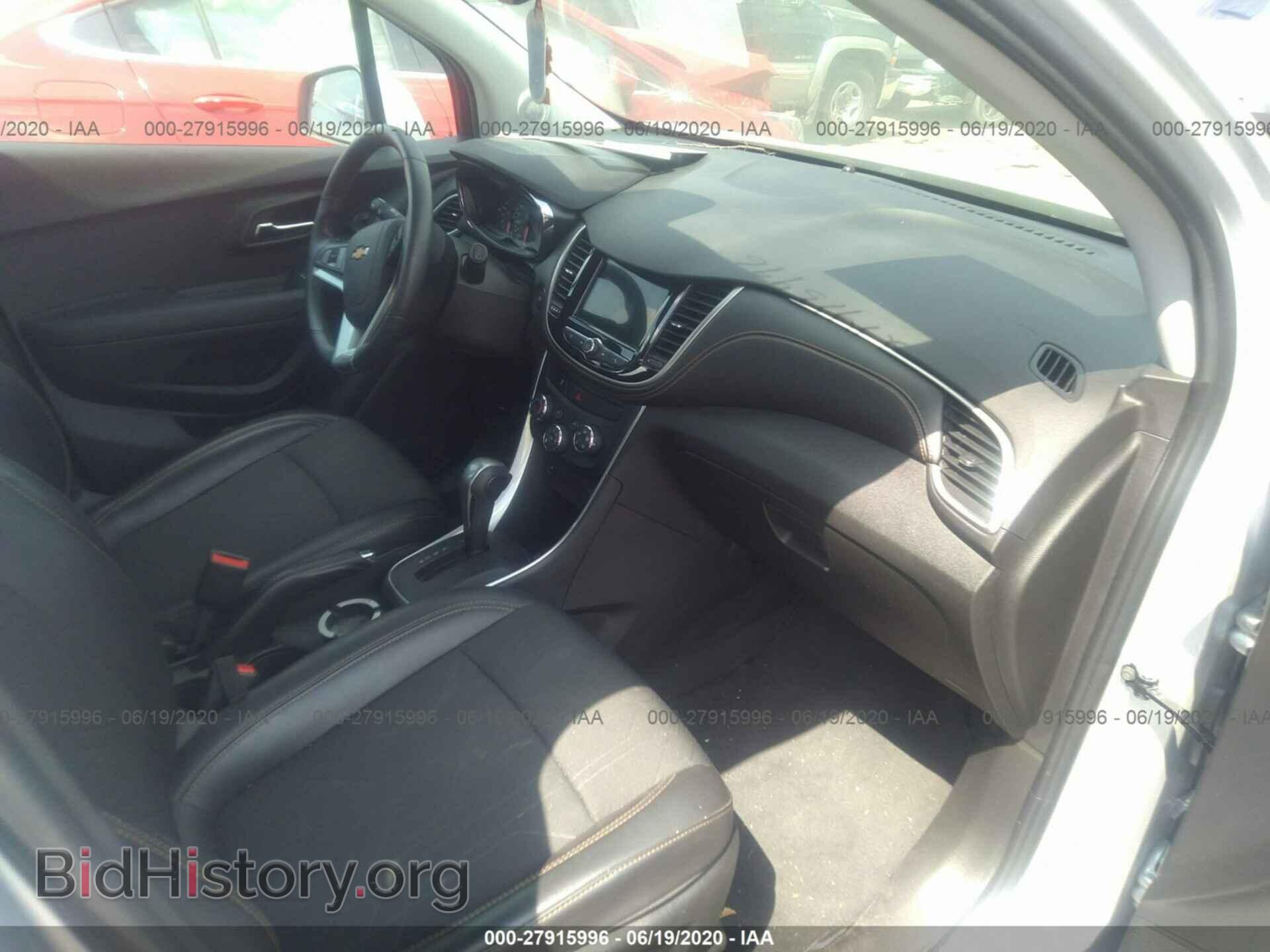 2019 CHEVROLET TRAX - VIN: 3GNCJLSB3KL186107 - Photo 5