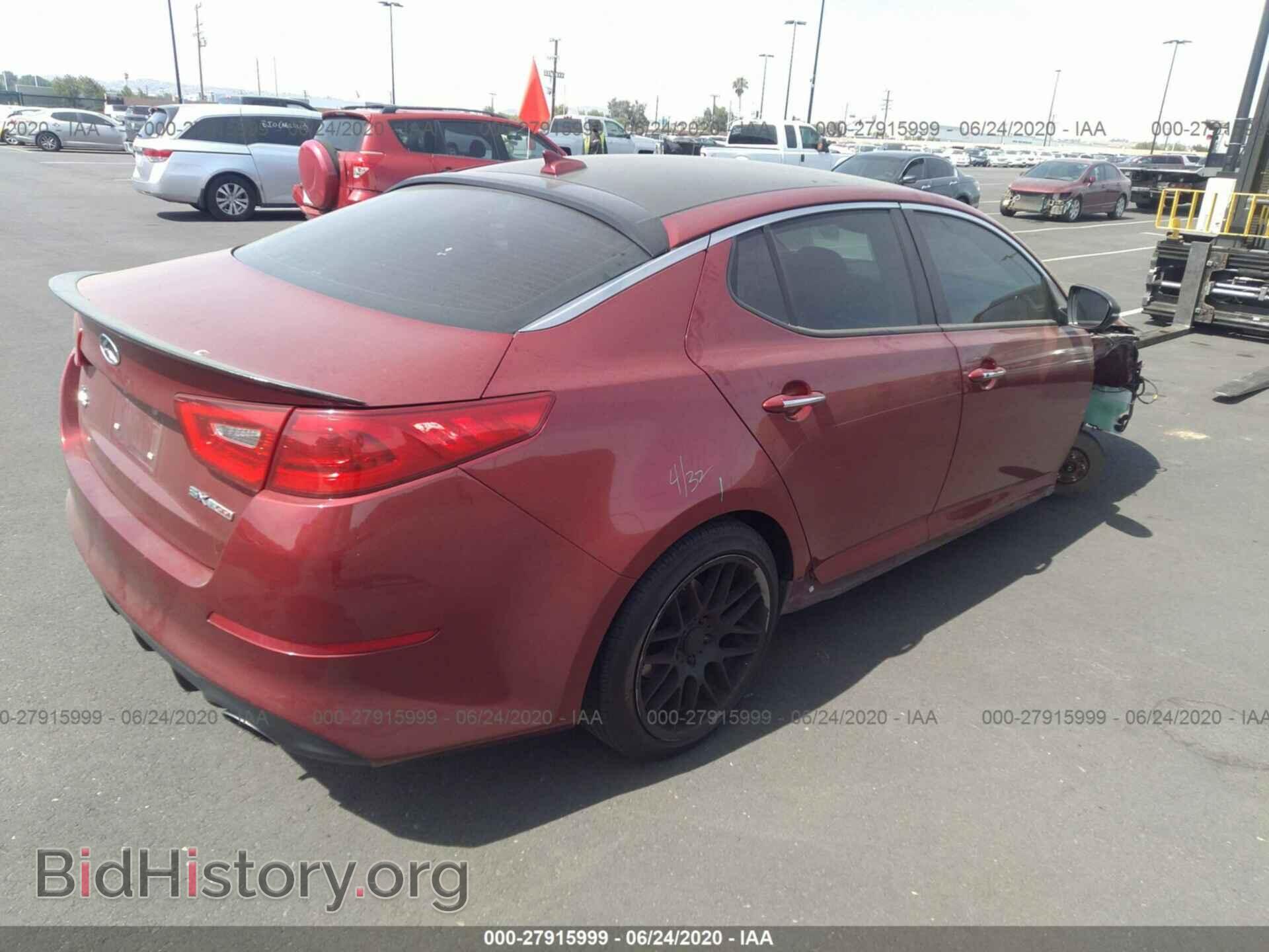 2014 KIA OPTIMA - VIN: 5XXGR4A67EG334918 - Фото 4