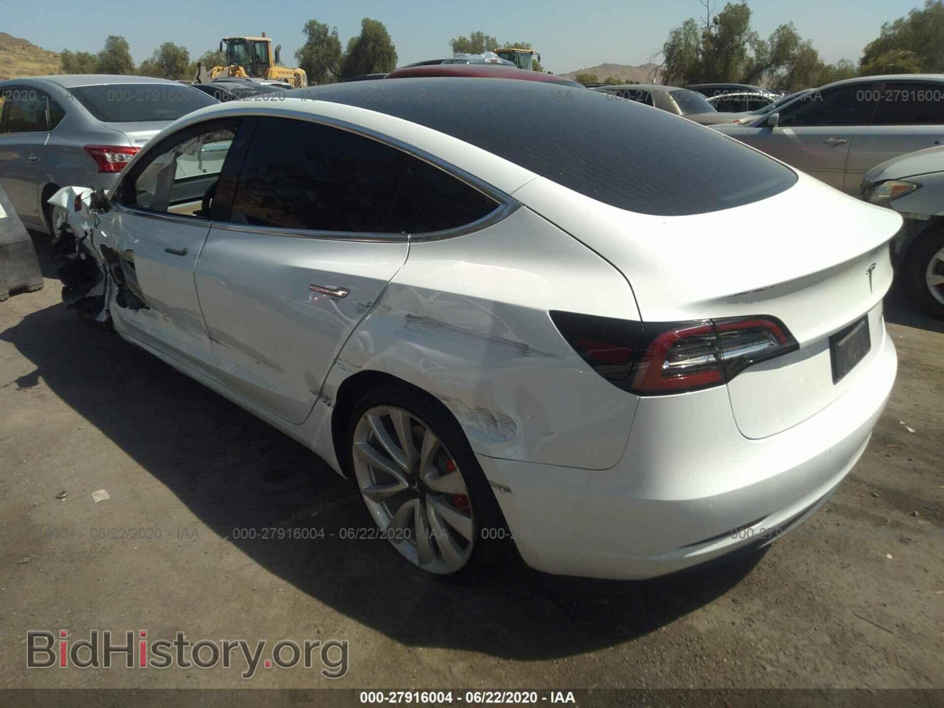 2019 TESLA MODEL 3 - VIN: 5YJ3E1EBXKF413658 - Фото 3