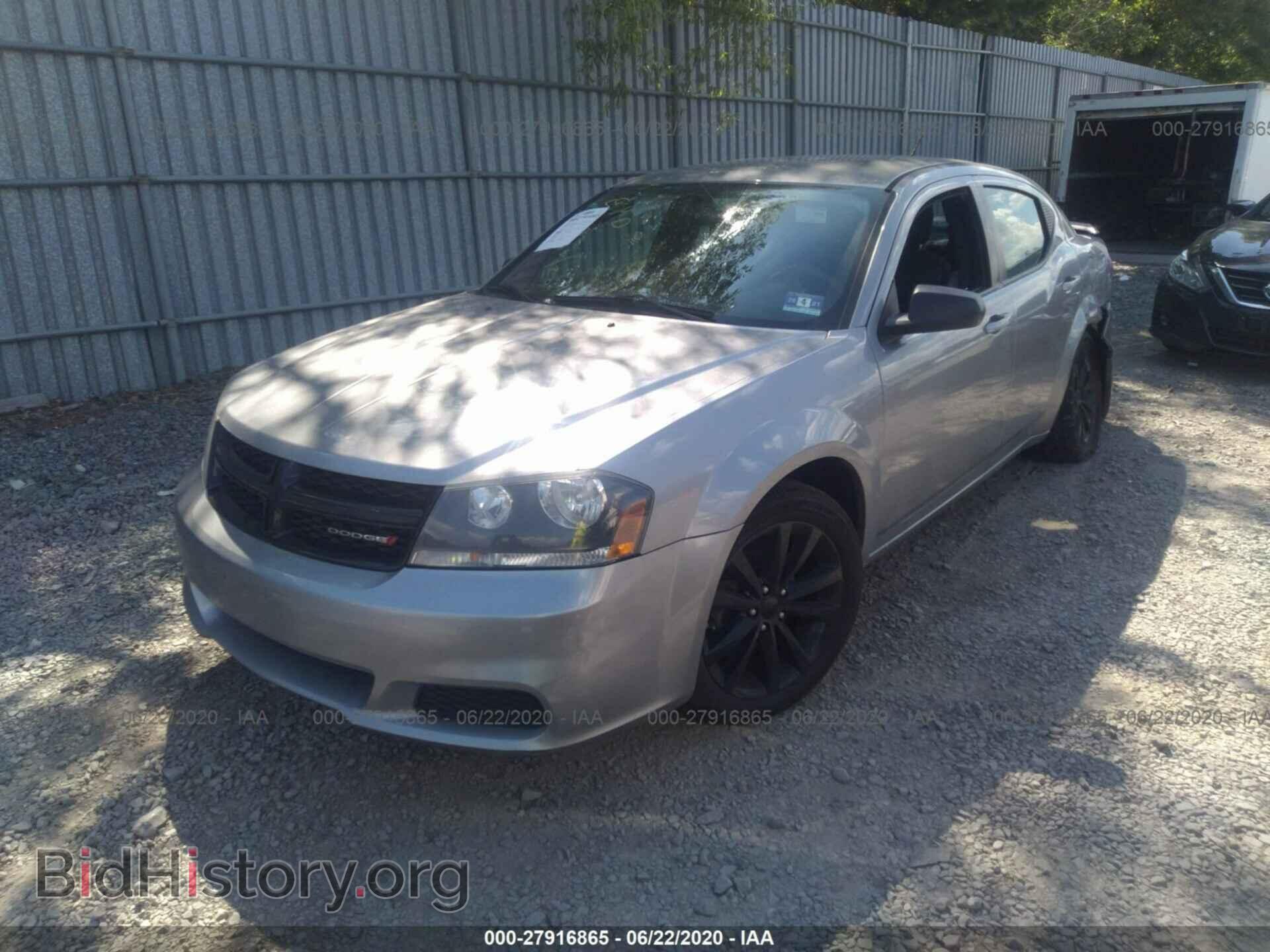 2014 DODGE AVENGER - VIN: 1C3CDZAB6EN166429 - Фото 2
