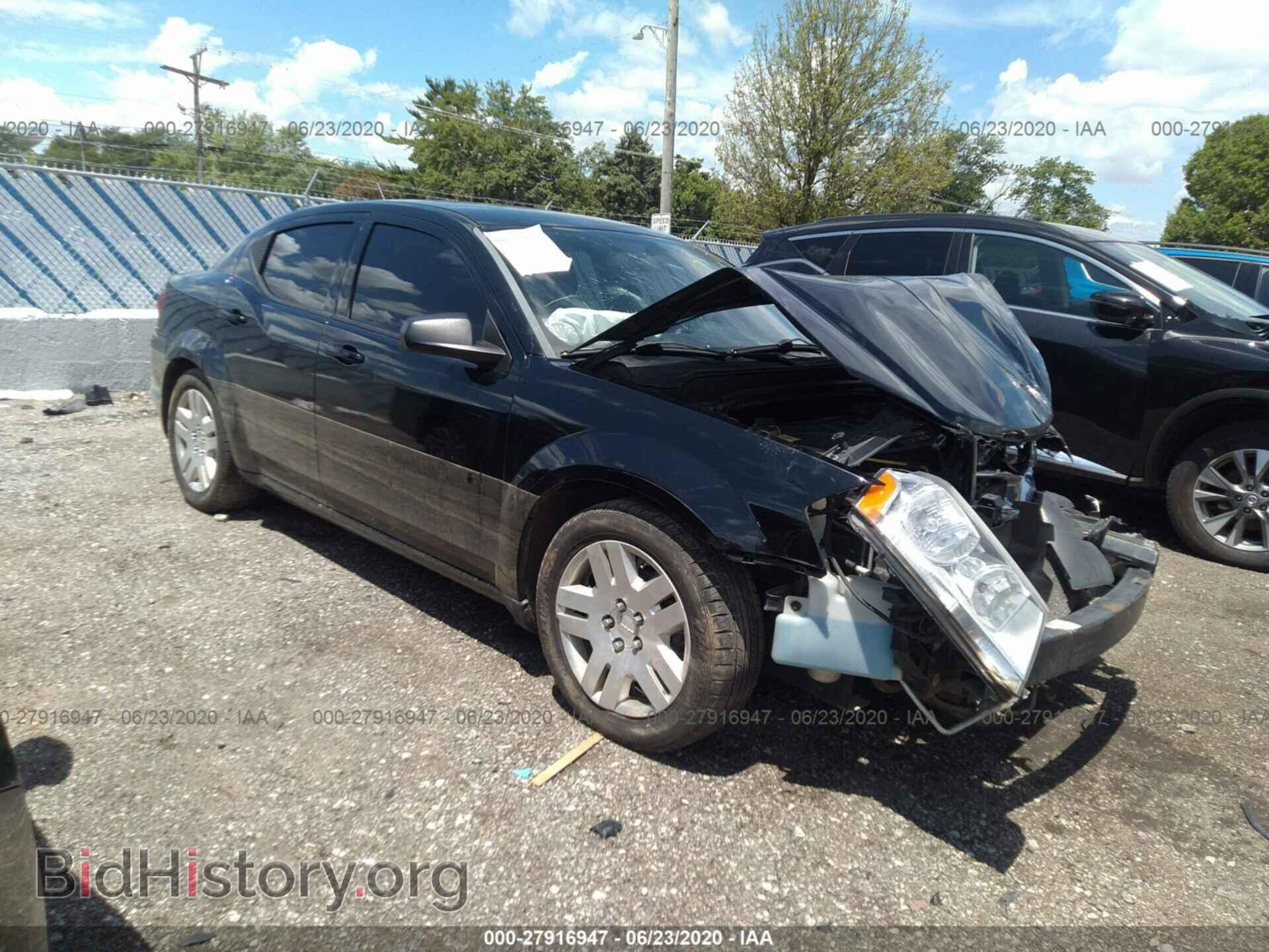 Фотография 1C3CDZAB2DN540355 - DODGE AVENGER 2013