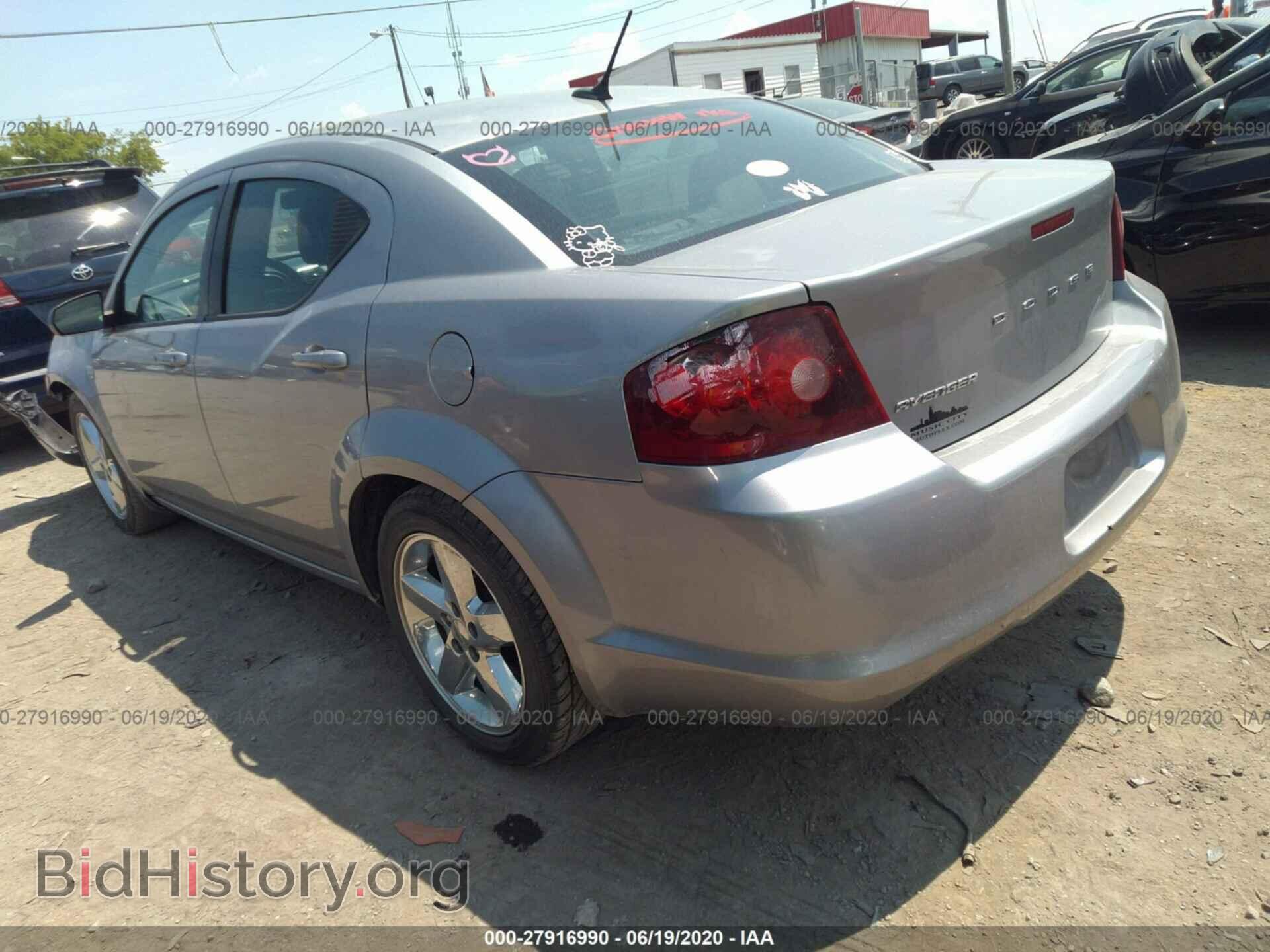 2013 DODGE AVENGER - VIN: 1C3CDZAB7DN742544 - Photo 3