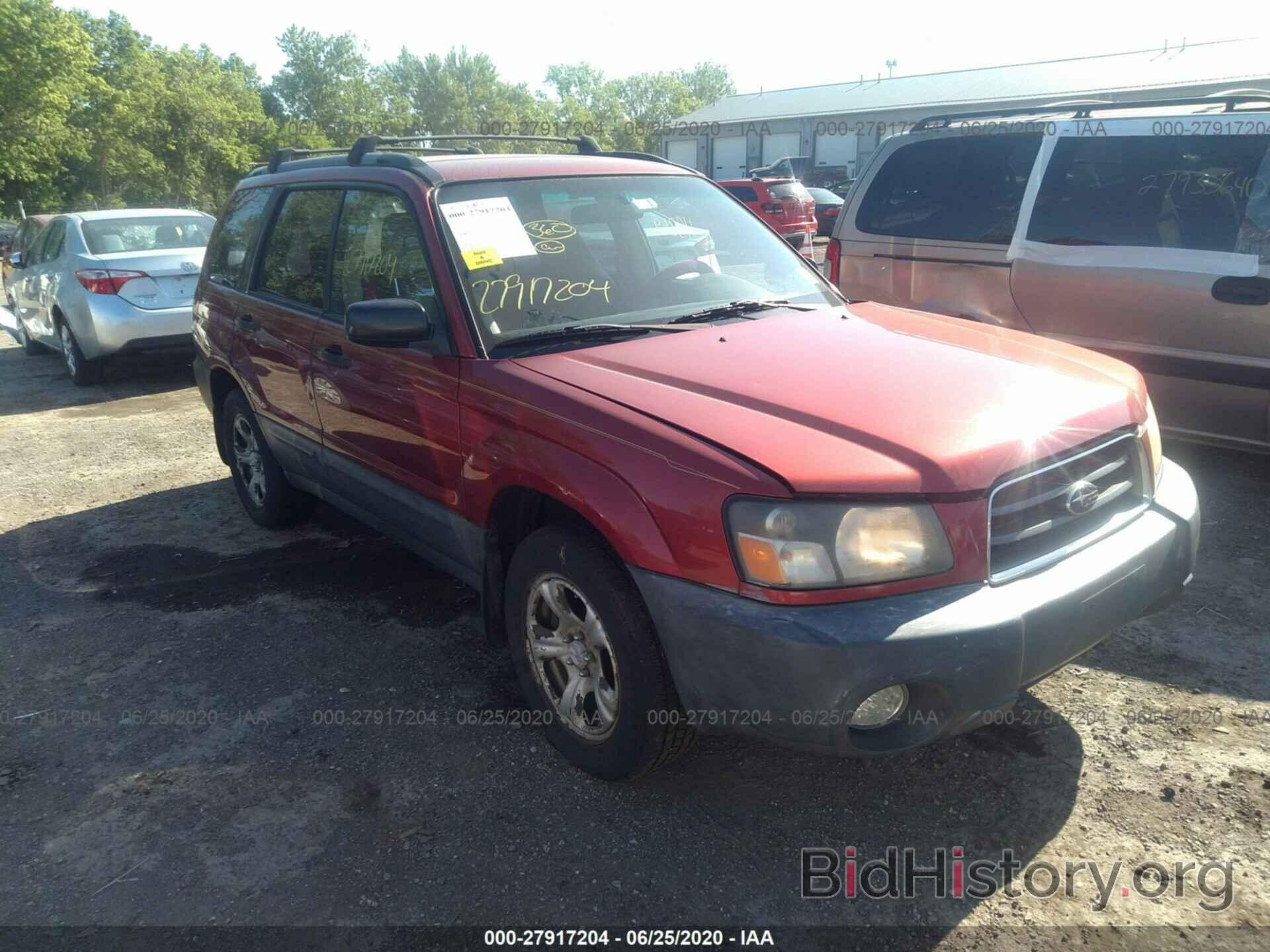 Photo JF1SG63635H700567 - SUBARU FORESTER 2005