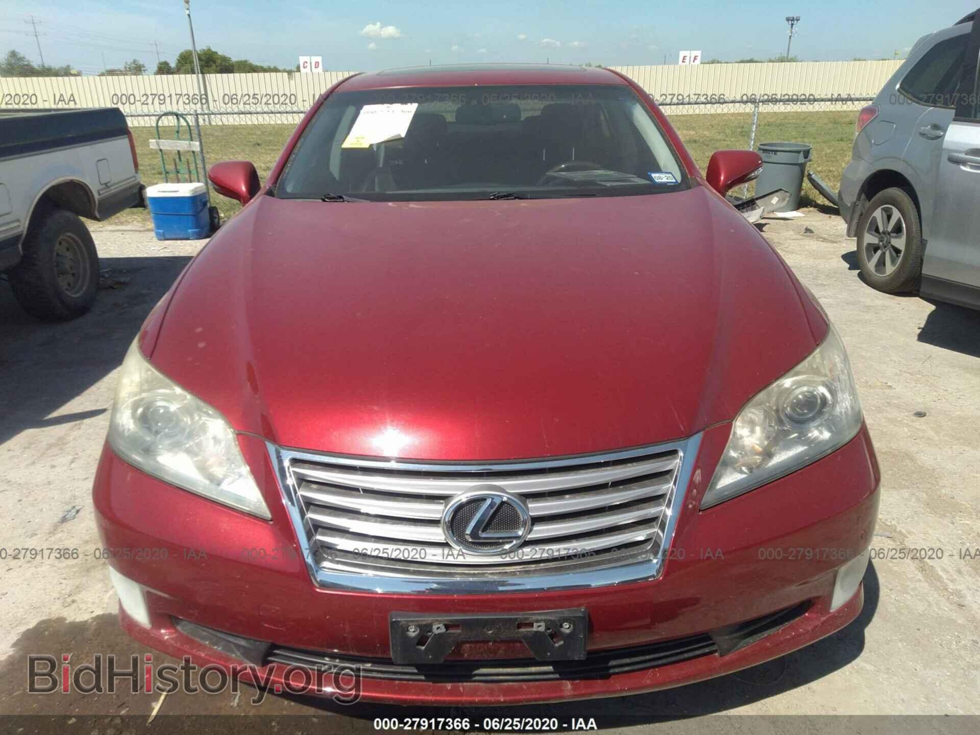 2010 LEXUS ES 350 - VIN: JTHBK1EG9A2385254 - Фото 6