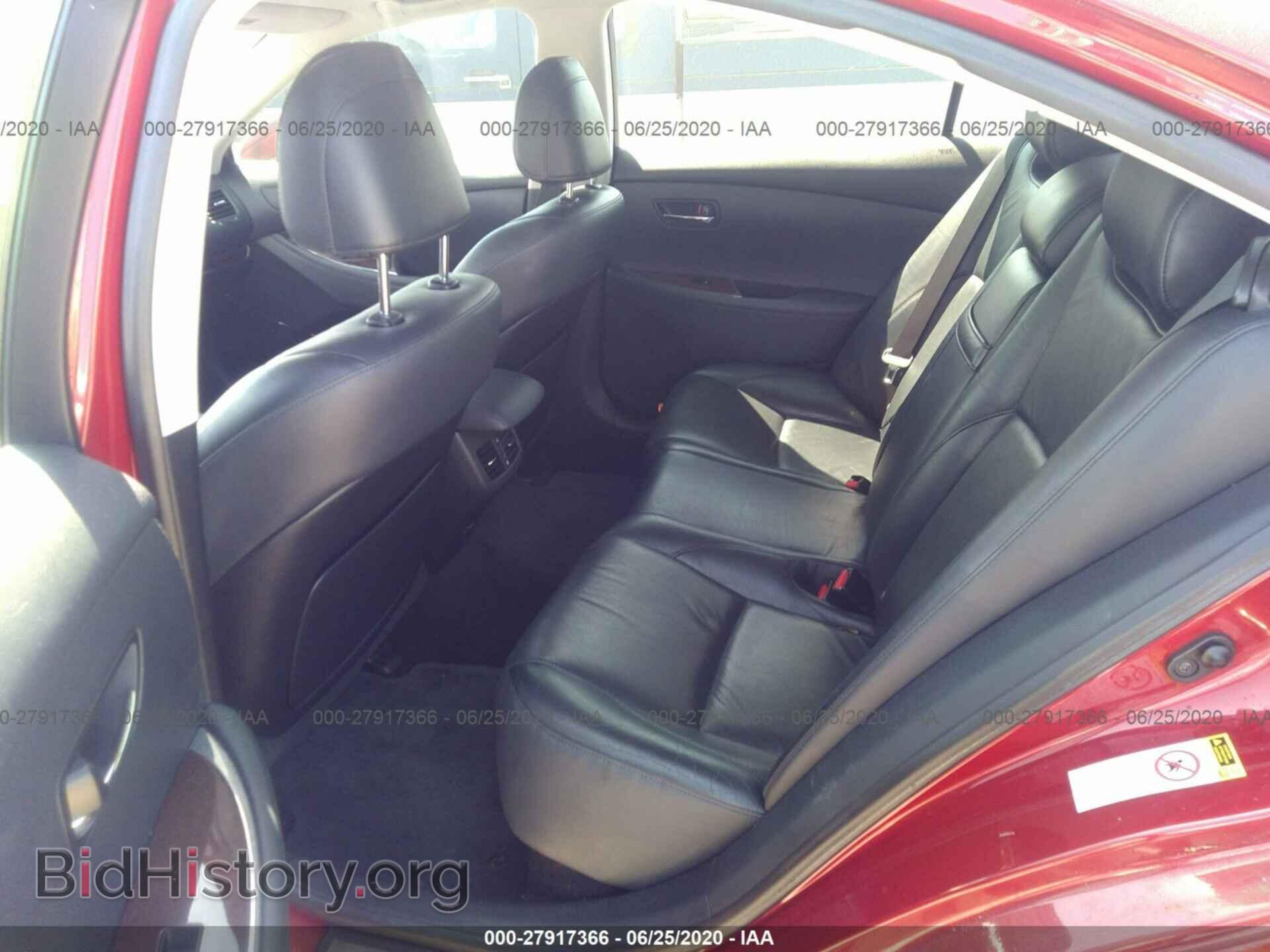 2010 LEXUS ES 350 - VIN: JTHBK1EG9A2385254 - Фото 8