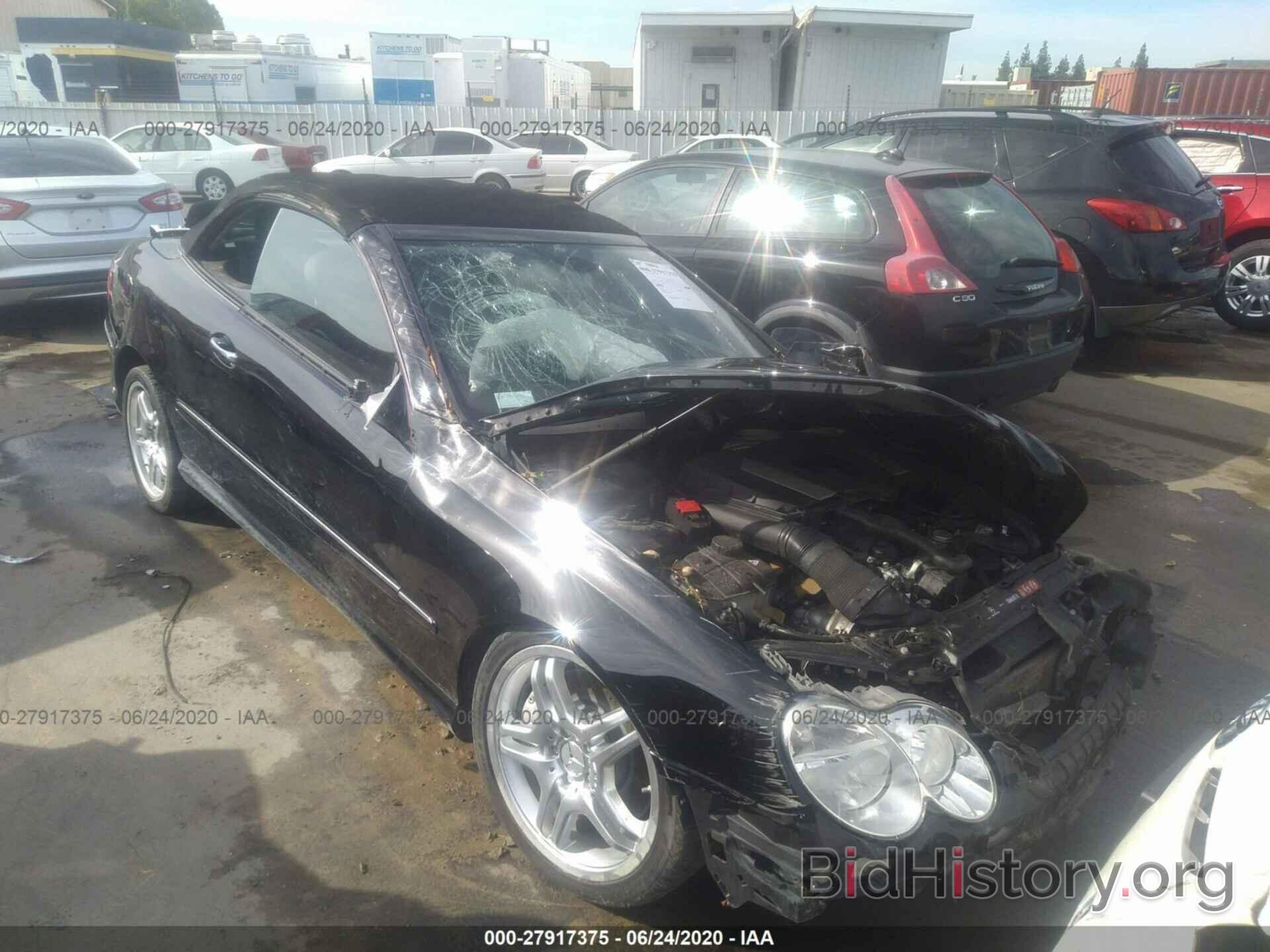 Photo WDBTK72F98T099718 - MERCEDES-BENZ CLK 2008