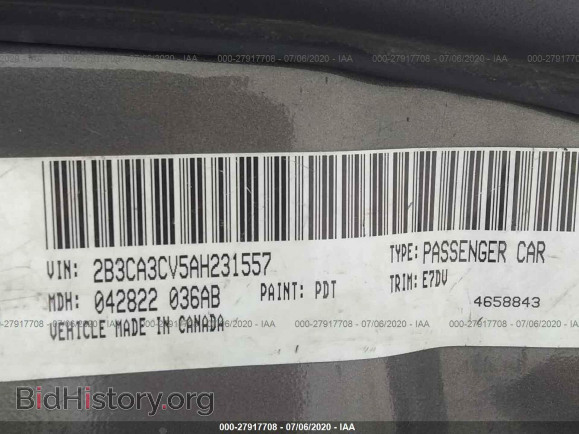 2010 DODGE CHARGER - VIN: 2B3CA3CV5AH231557 - Photo 9