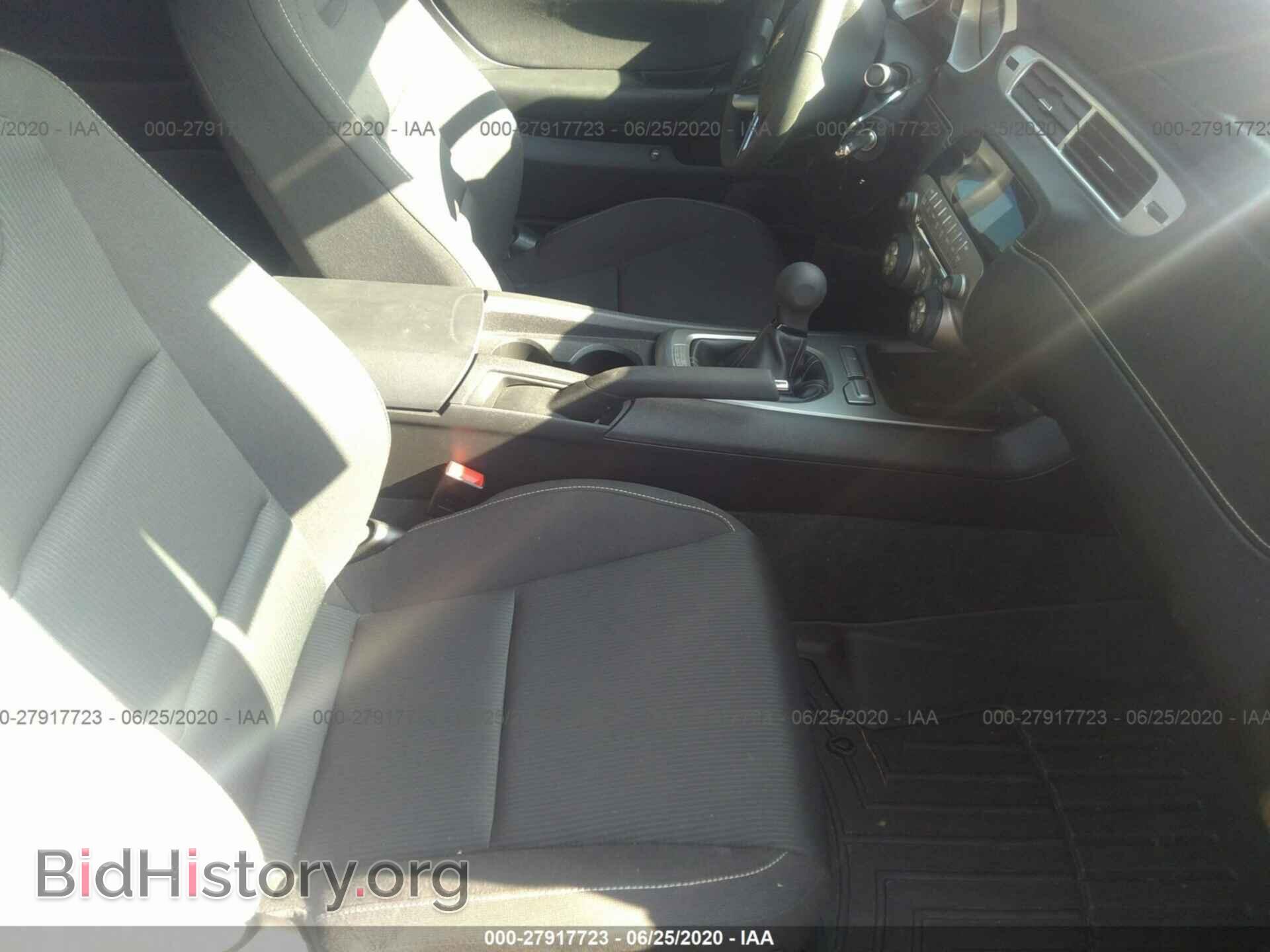 2012 CHEVROLET CAMARO - VIN: 2G1FF1E33C9108455 - Фото 5