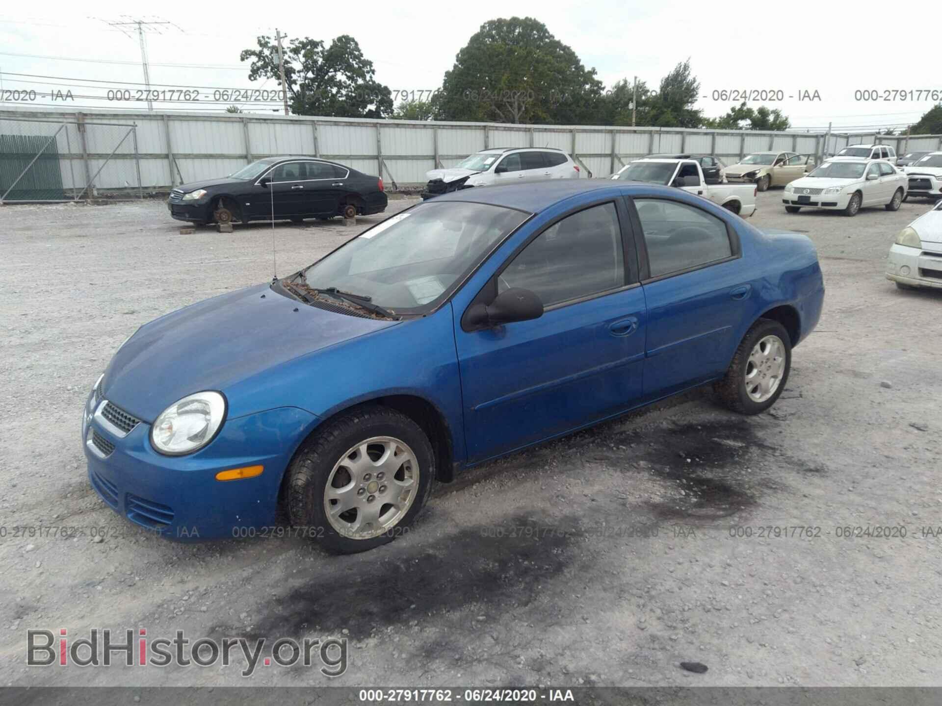 2005 DODGE NEON - VIN: 1B3ES56C55D164344 - Фото 2