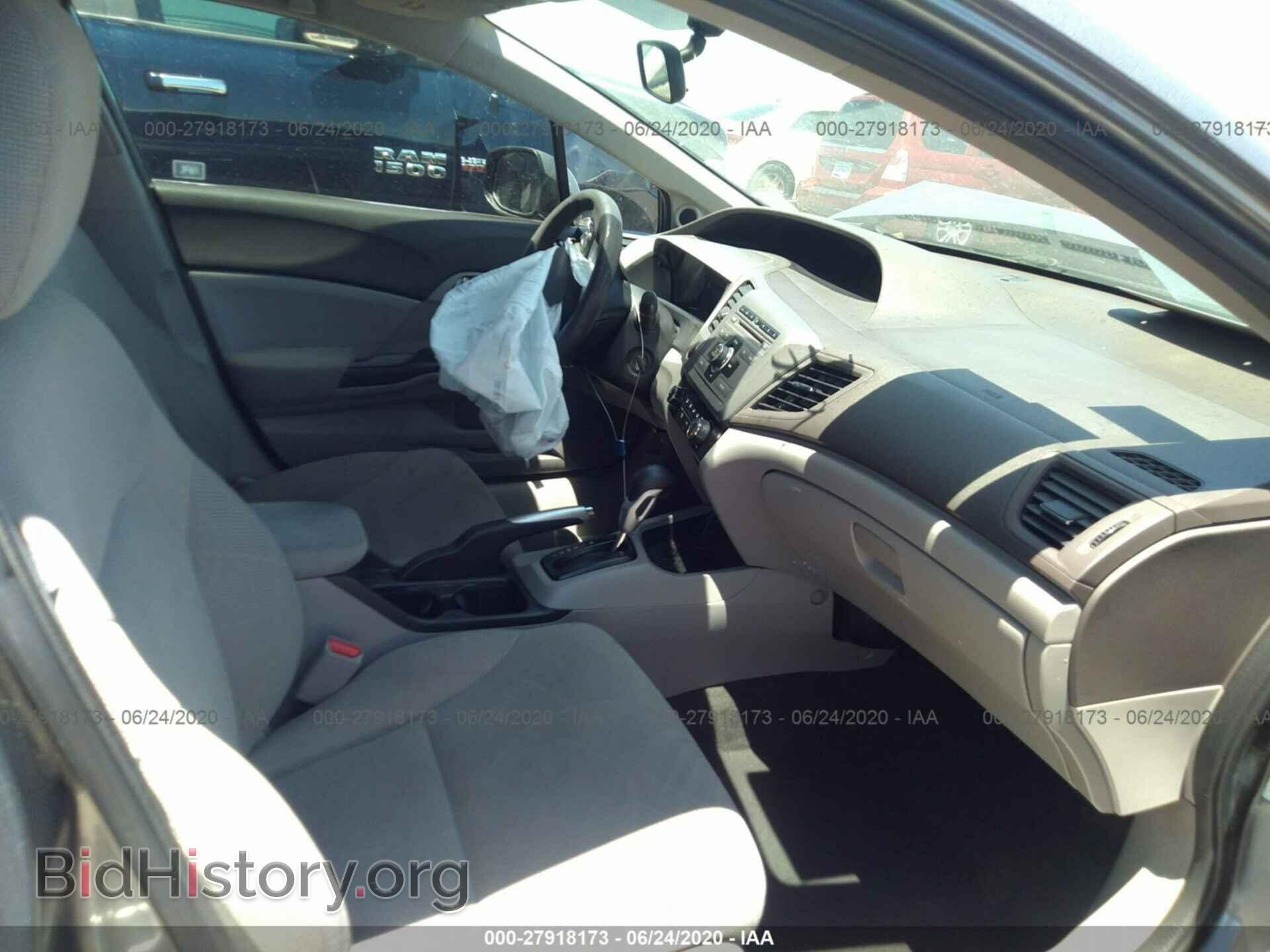 2012 HONDA CIVIC - VIN: 2HGFB2F88CH303901 - Фото 5