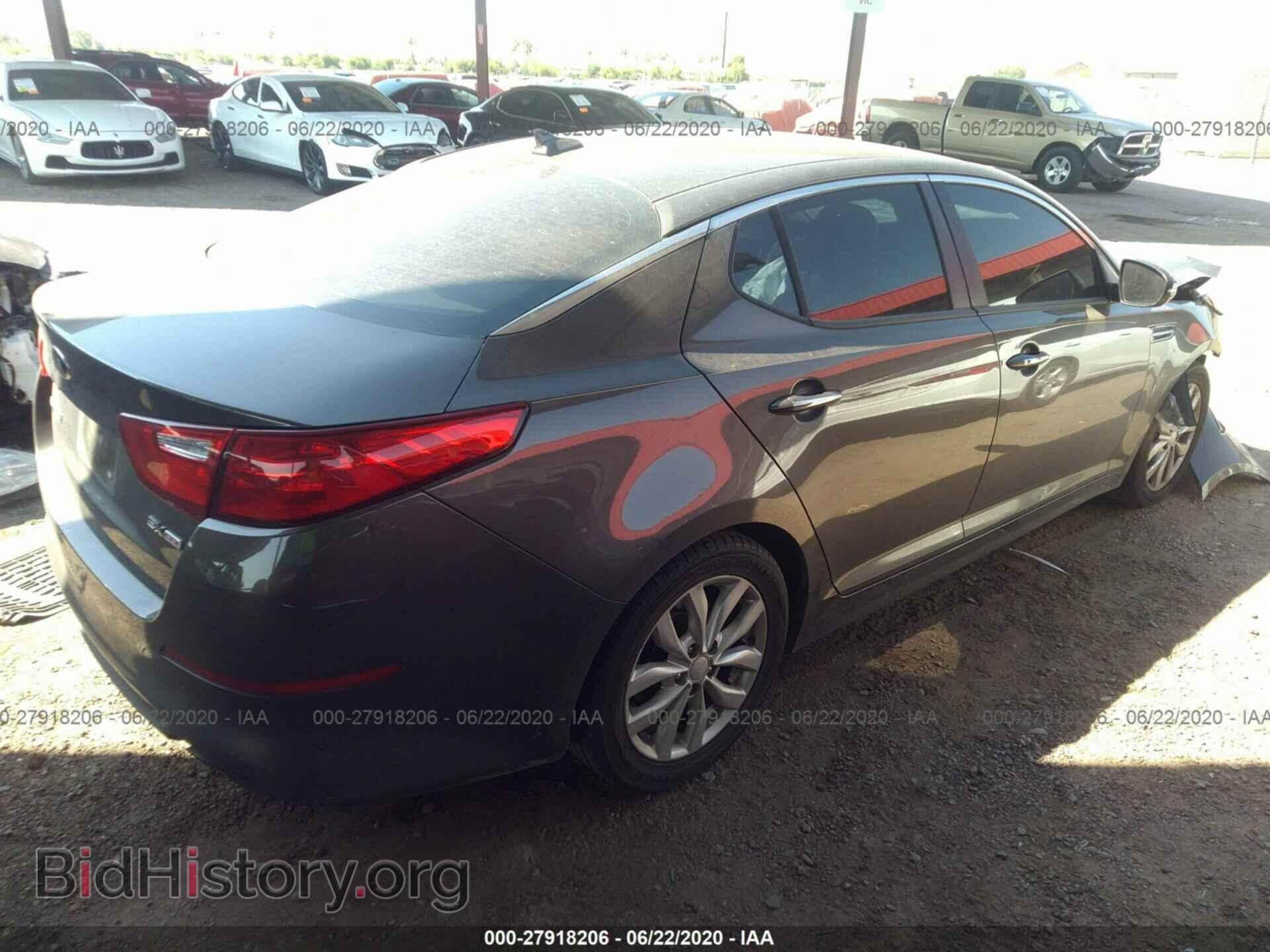 2014 KIA OPTIMA - VIN: 5XXGN4A78EG301544 - Фото 4